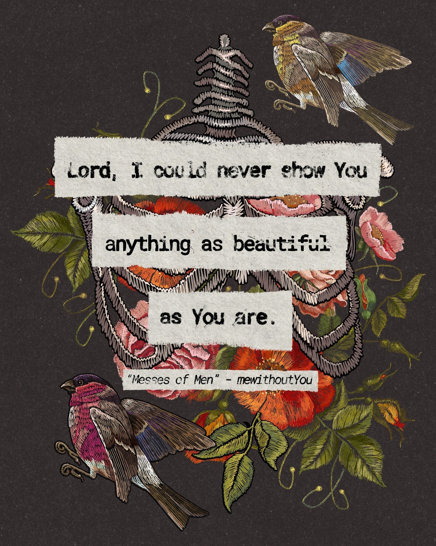 Inspired by "Messes of Men" by the band @mewithoutyou (thank you for the years of transformative music!)

#mewithoutyou #fanart #vitaopus
