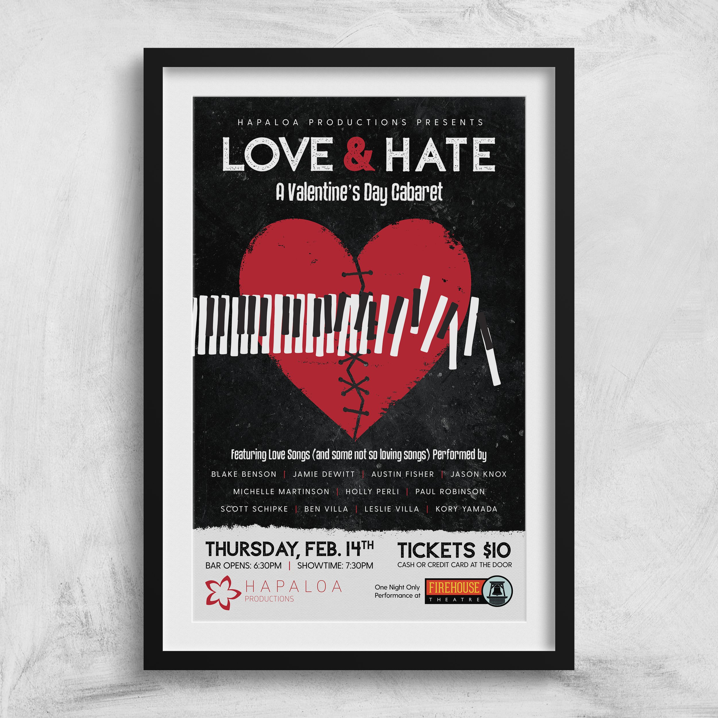 Love & Hate: A Valentine's Day Cabaret