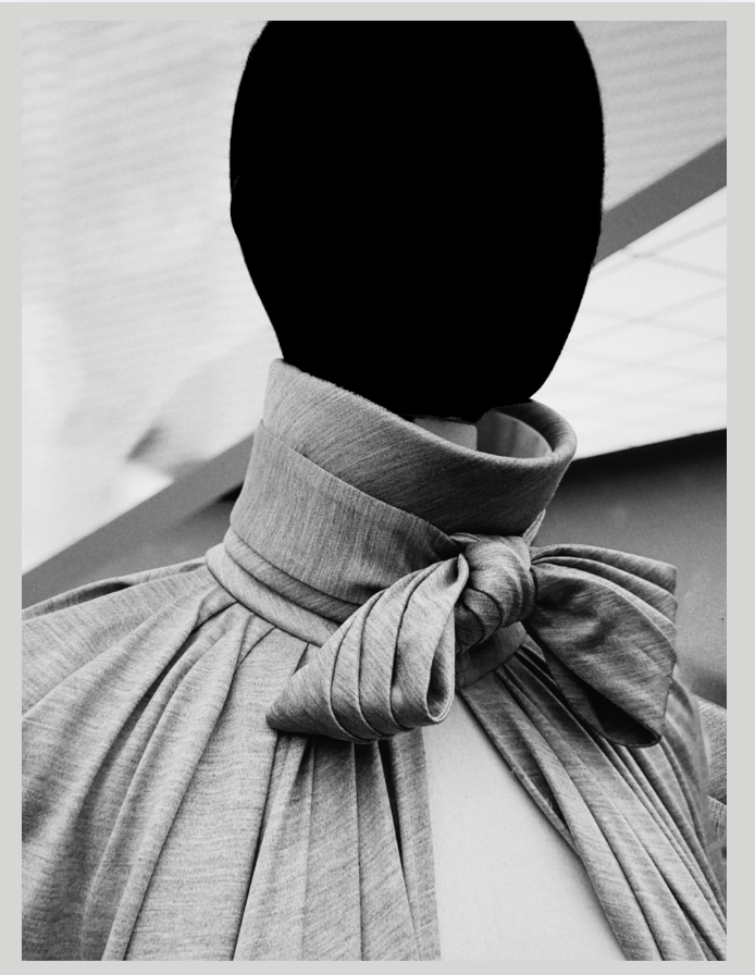 Dior gray blouse with lace
