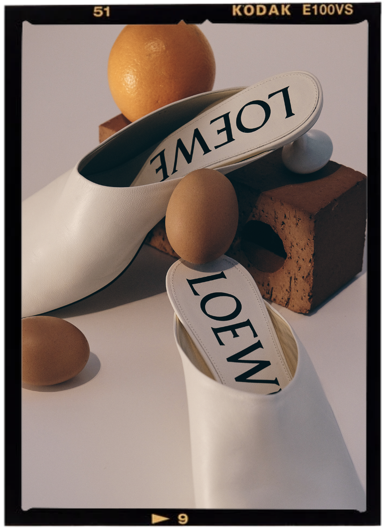 Loewe shoes still fashion editorial