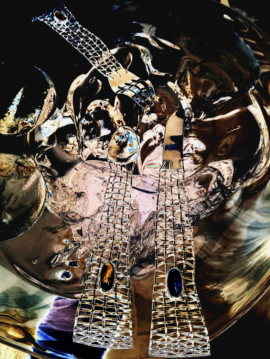 art photo cutlery