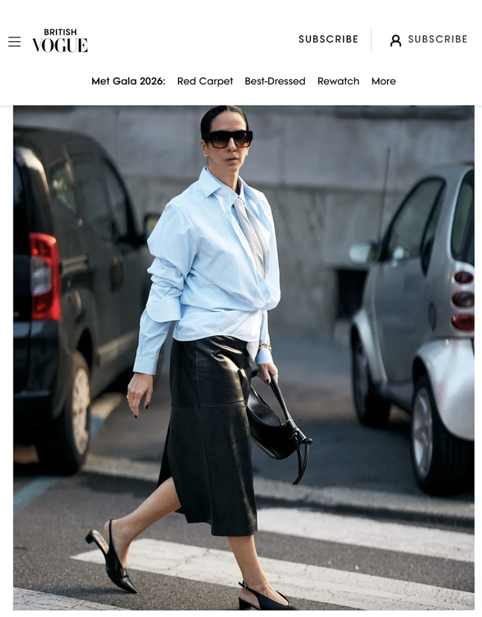 paula le moult at Vogue British