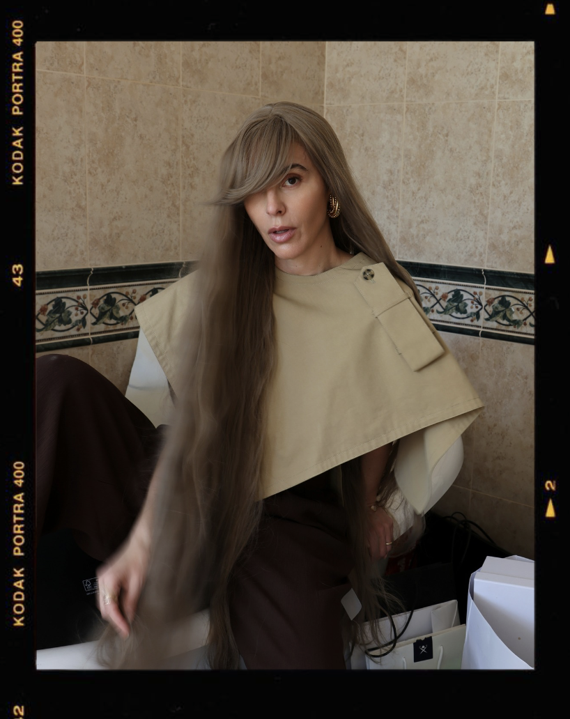 flavia millen fashion portrait