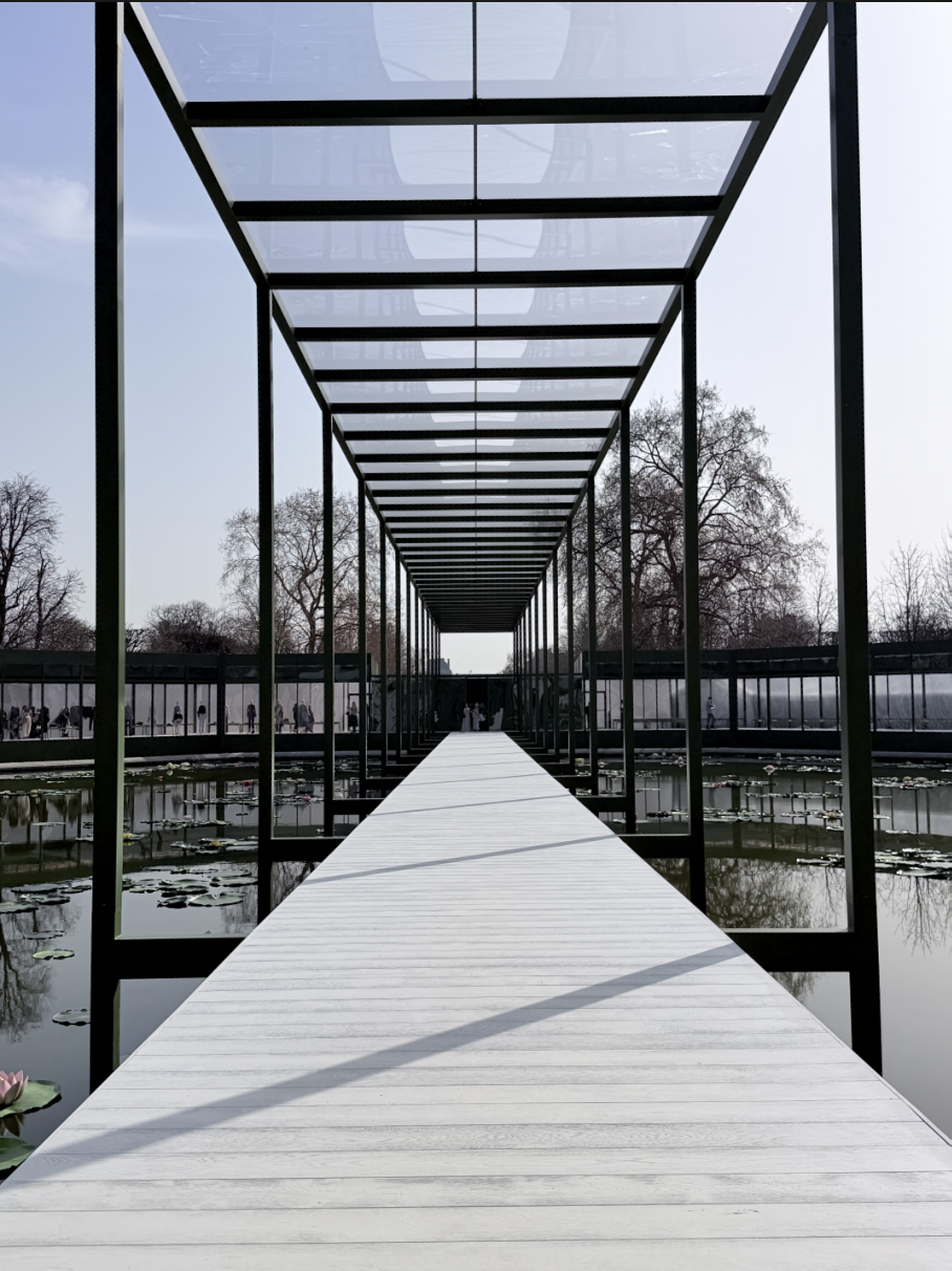 Dior defilé garden 2026