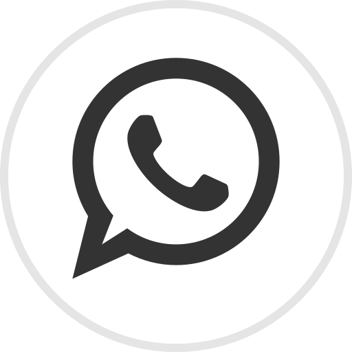 Icon of a chat bubble with a telephone receiver inside, representing WhatsApp messaging app.