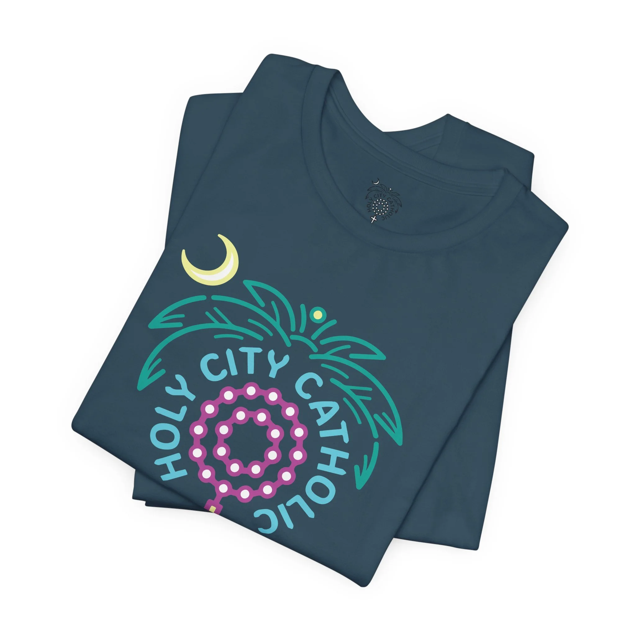 Holy City Catholic Neon Summer T-Shirt