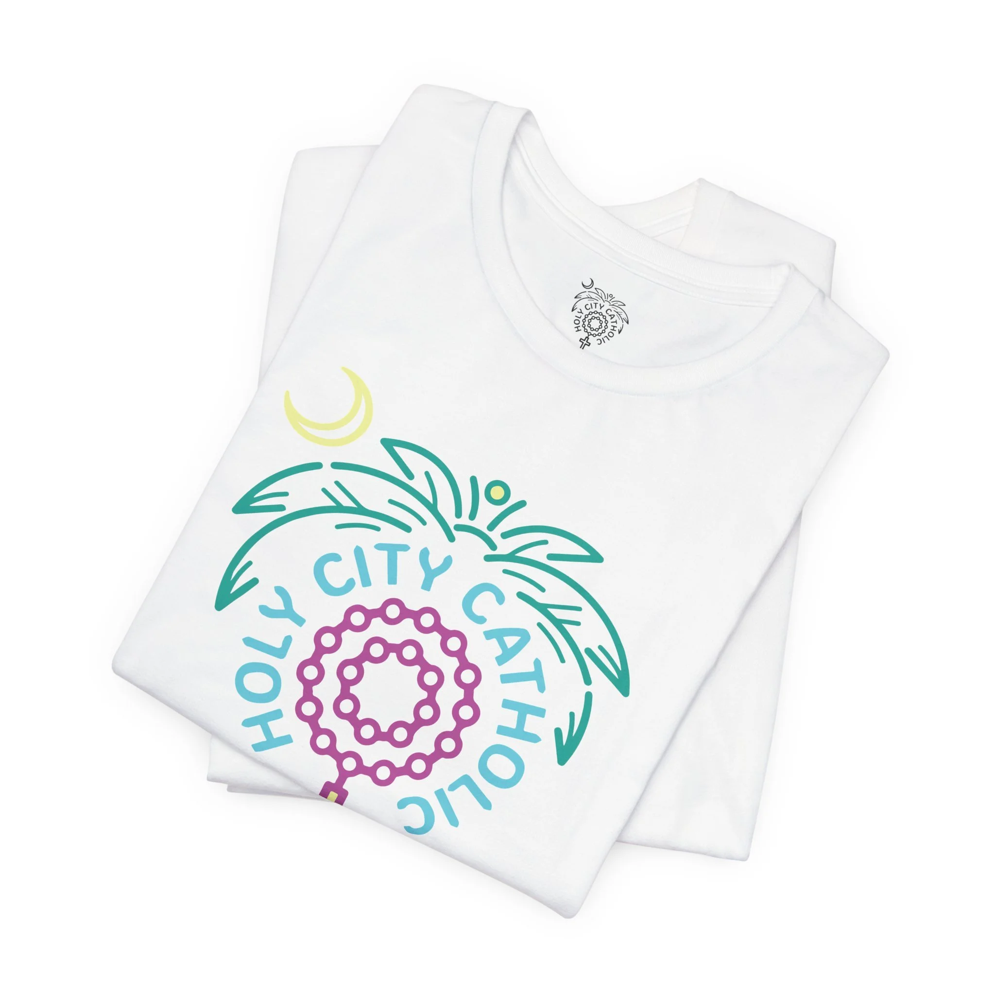 Holy City Catholic Neon Summer T-Shirt