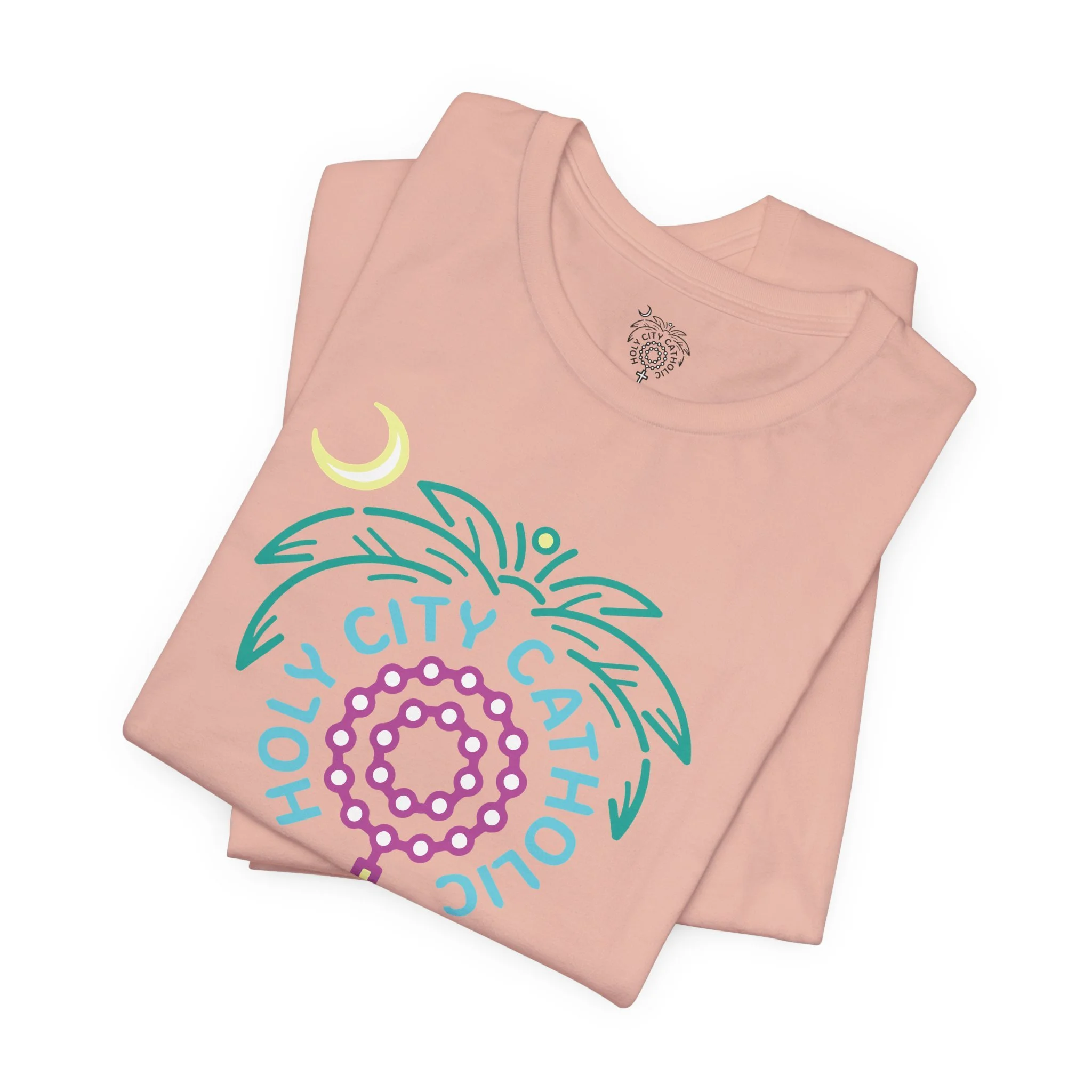 Holy City Catholic Neon Summer T-Shirt