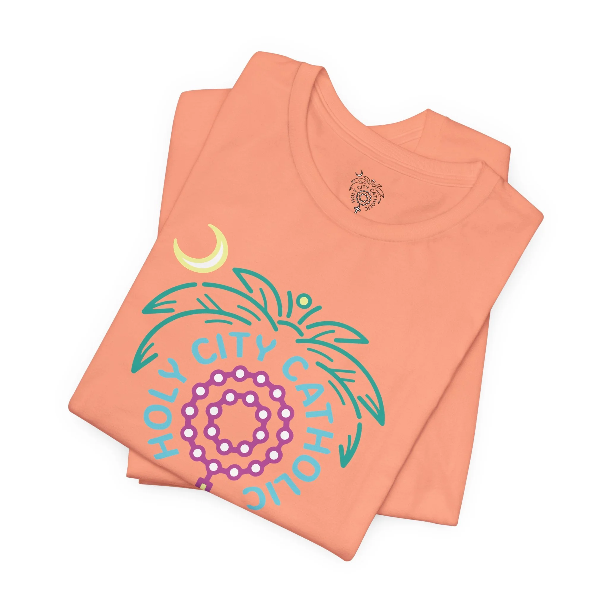 Holy City Catholic Neon Summer T-Shirt