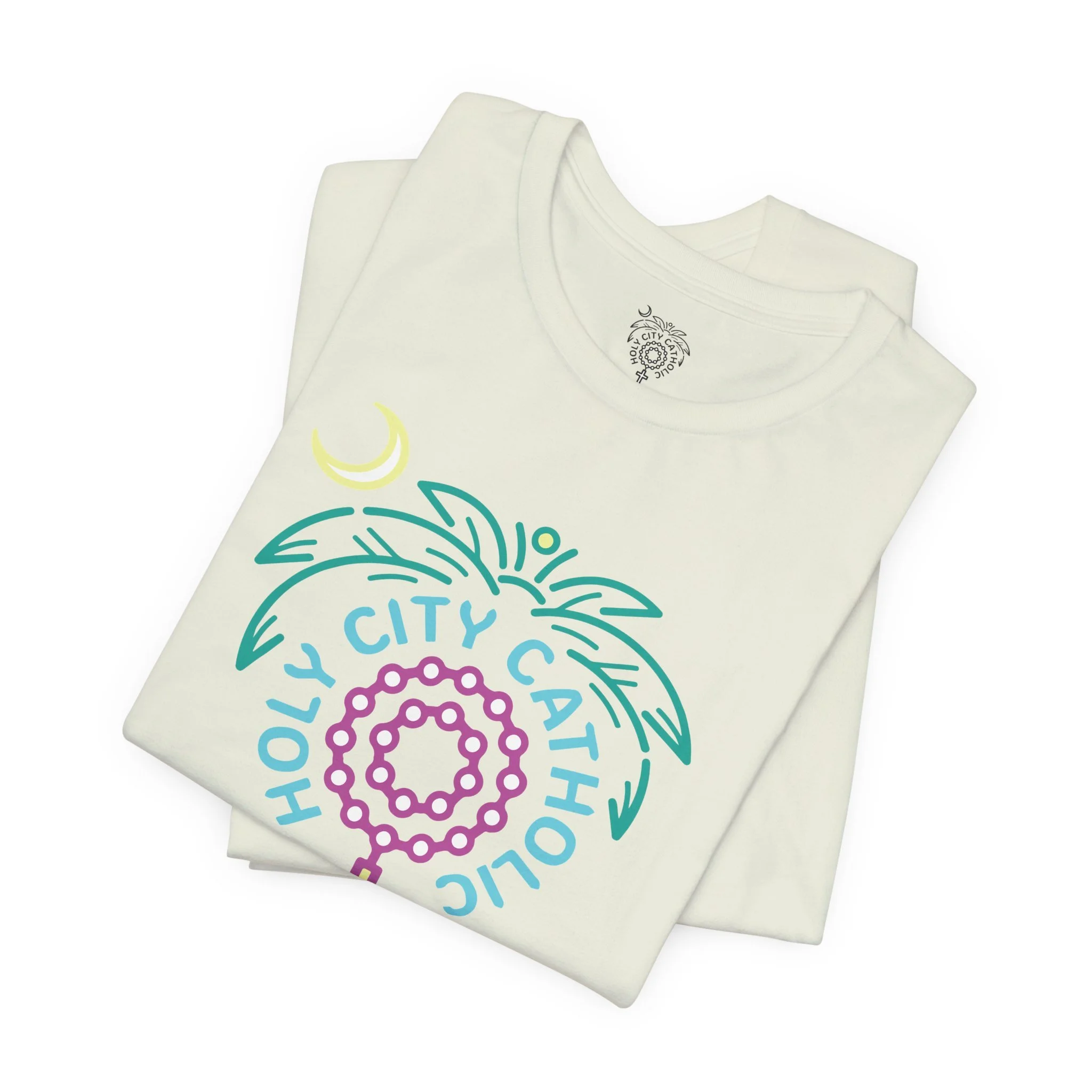 Holy City Catholic Neon Summer T-Shirt