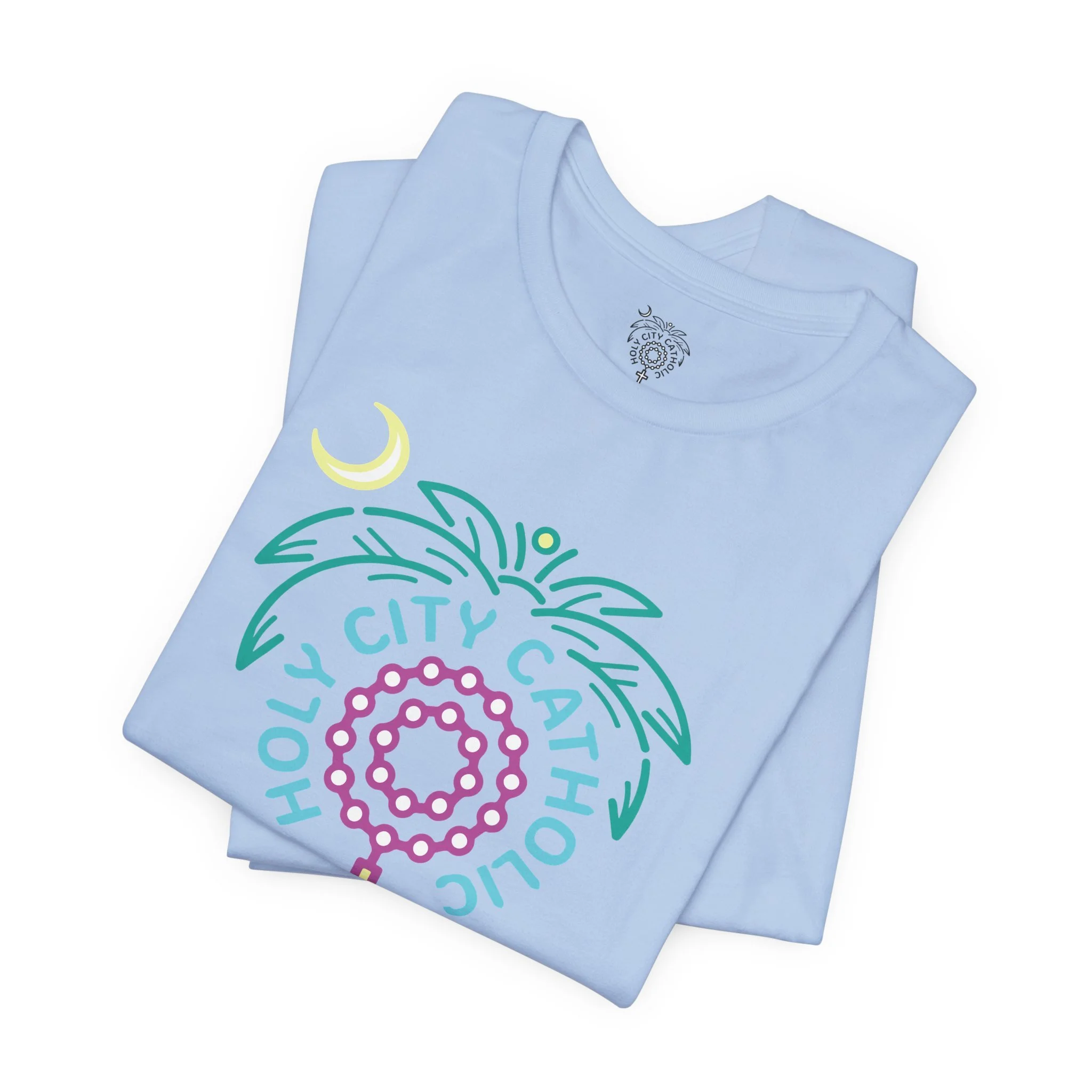 Holy City Catholic Neon Summer T-Shirt