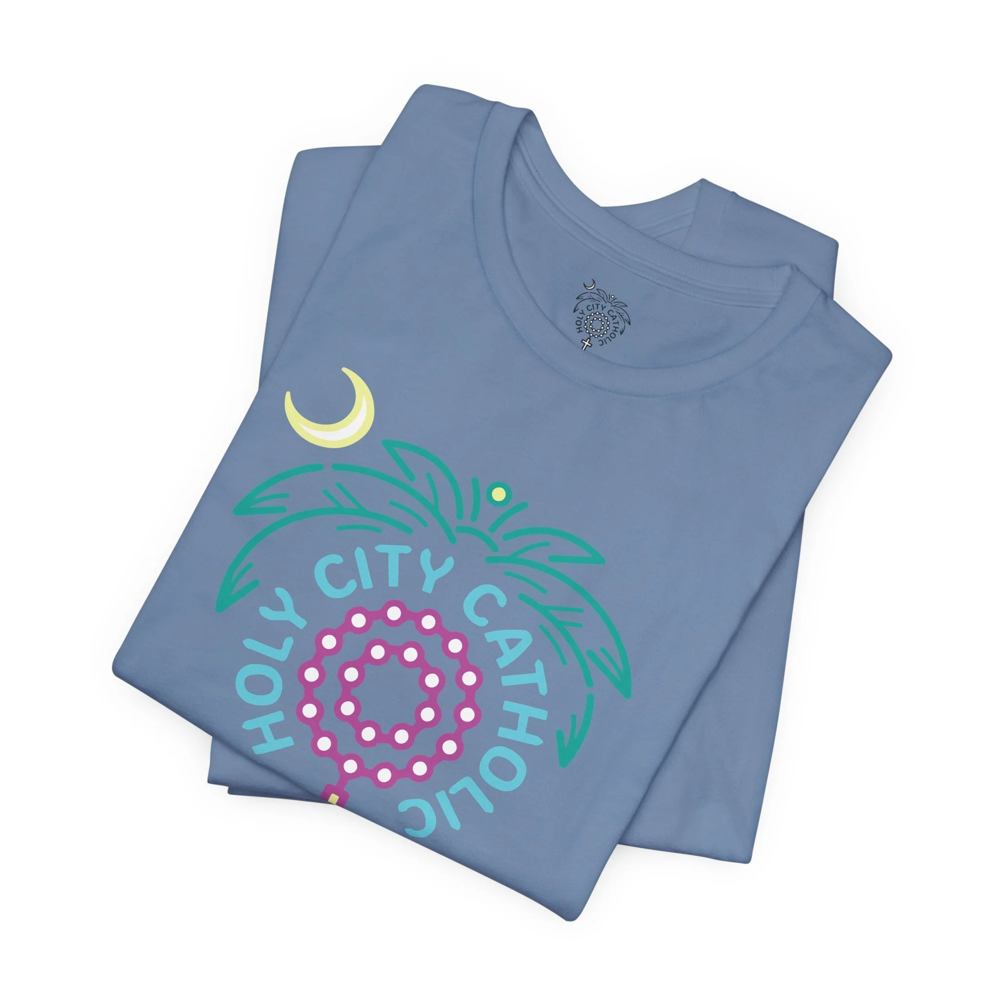 Holy City Catholic Neon Summer T-Shirt