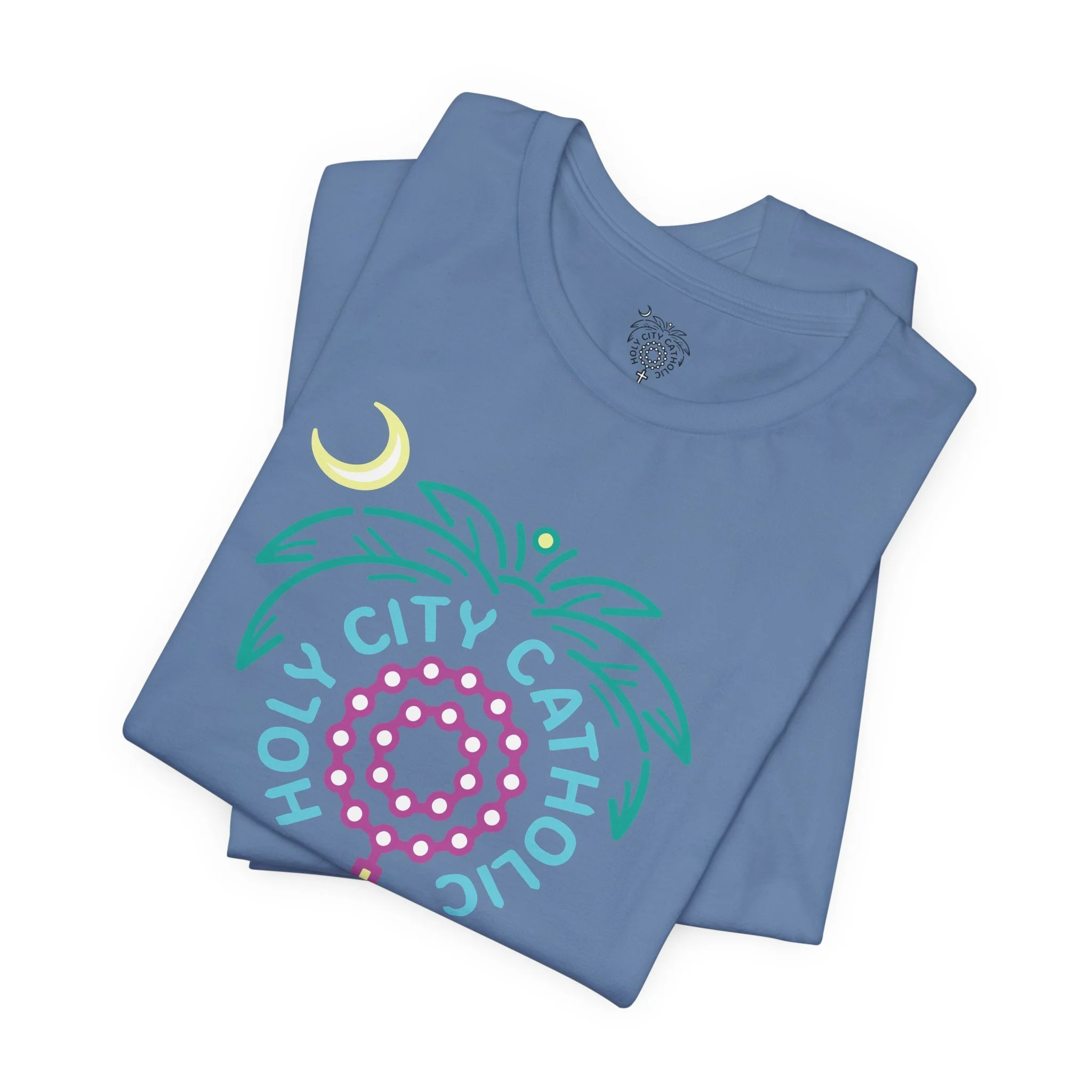 Holy City Catholic Neon Summer T-Shirt