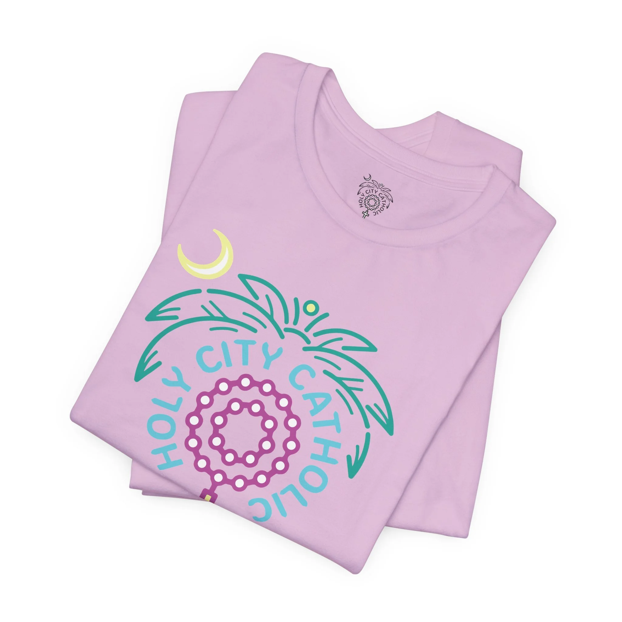 Holy City Catholic Neon Summer T-Shirt