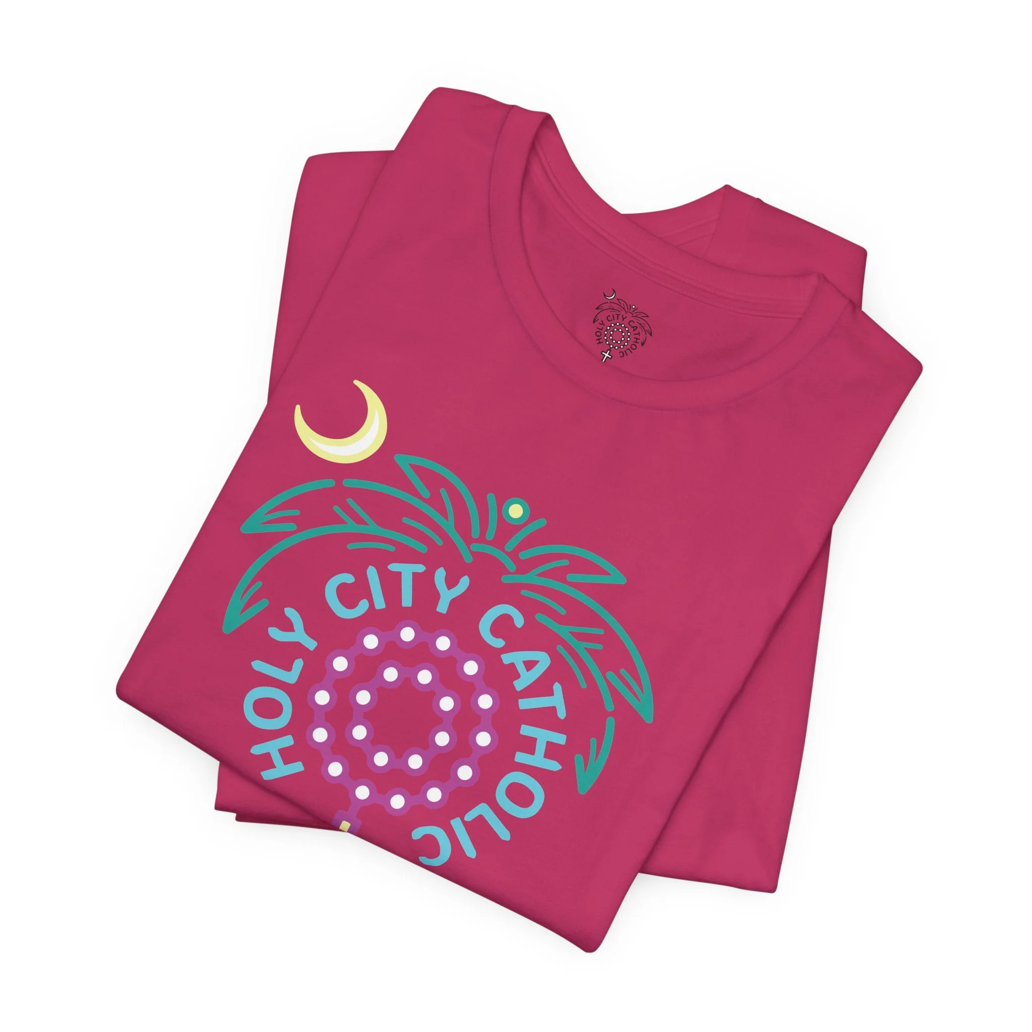 Holy City Catholic Neon Summer T-Shirt