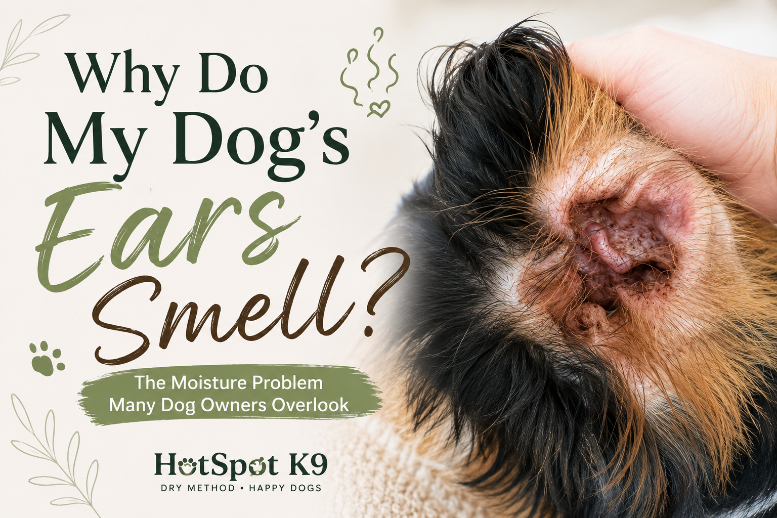 Why Do My Dog’s Ears Smell?