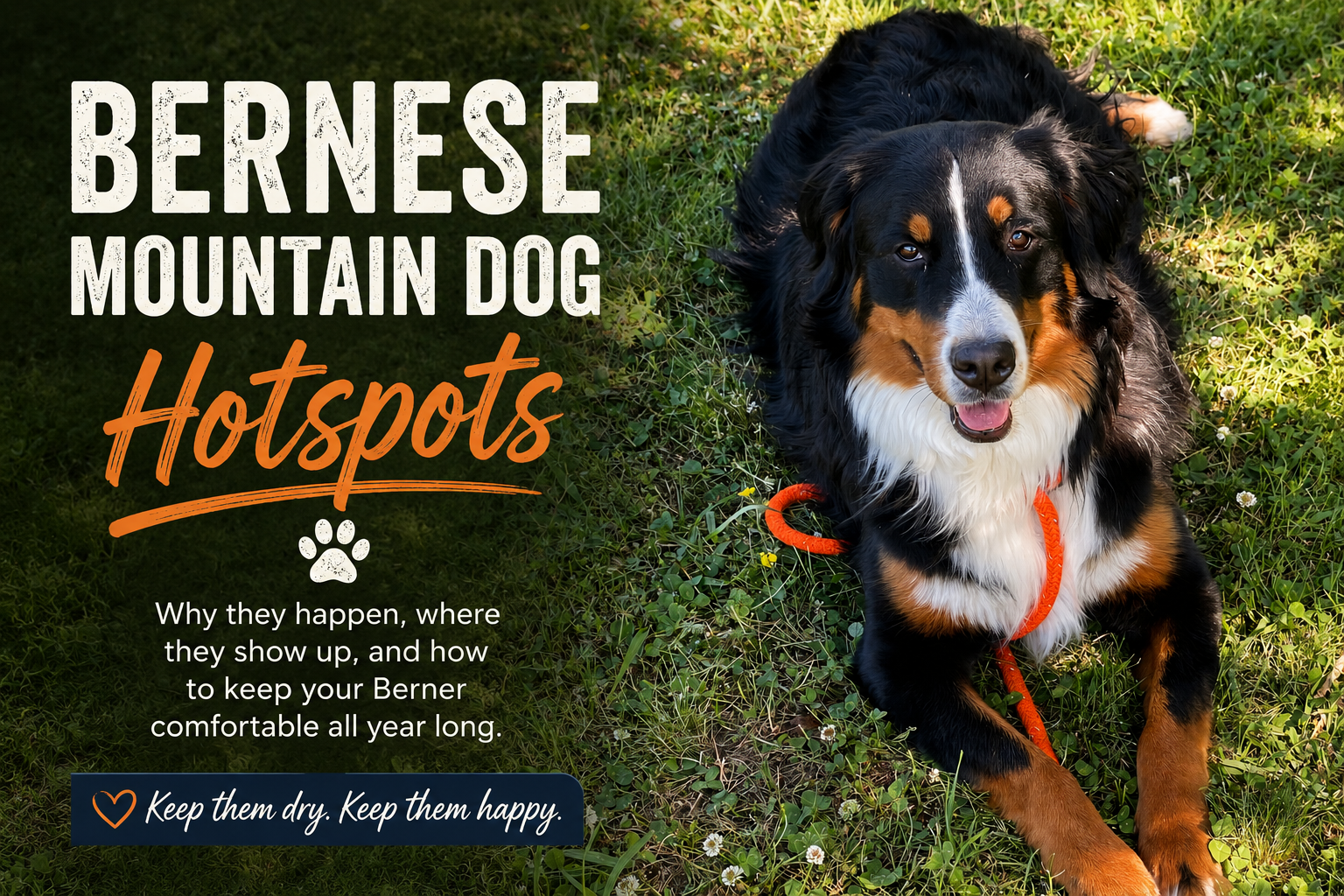 Bernese Mountain Dog Hot Spots: Why They Happen?