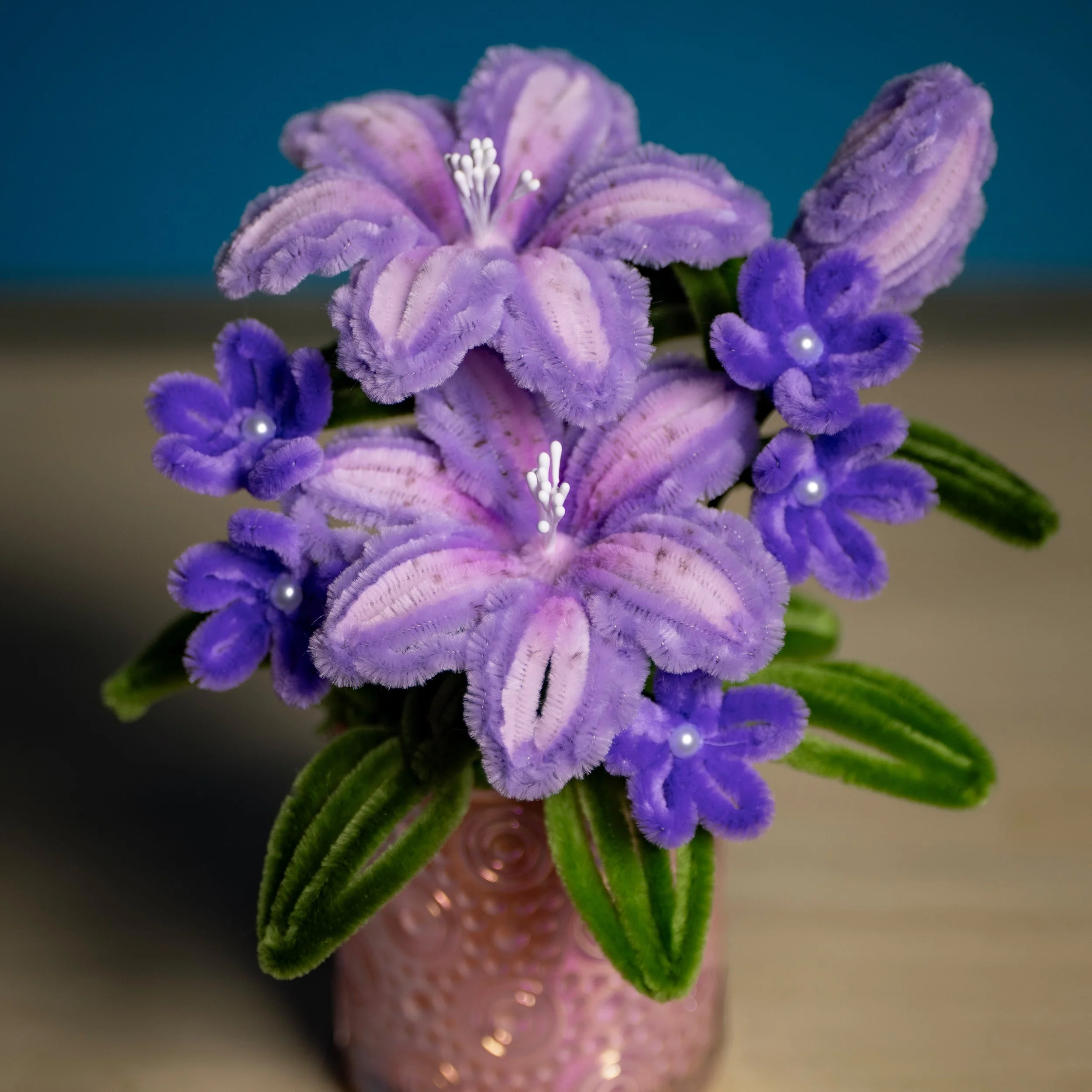 Fuzzy Flowers 4