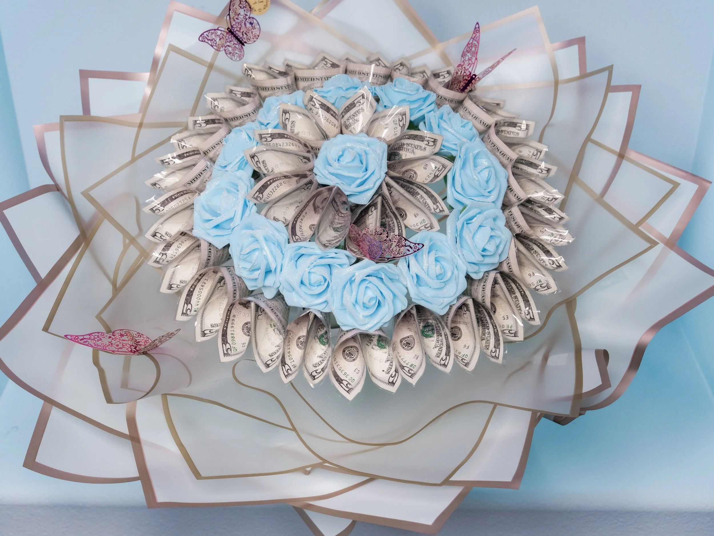 Money Replica Bouquets-8