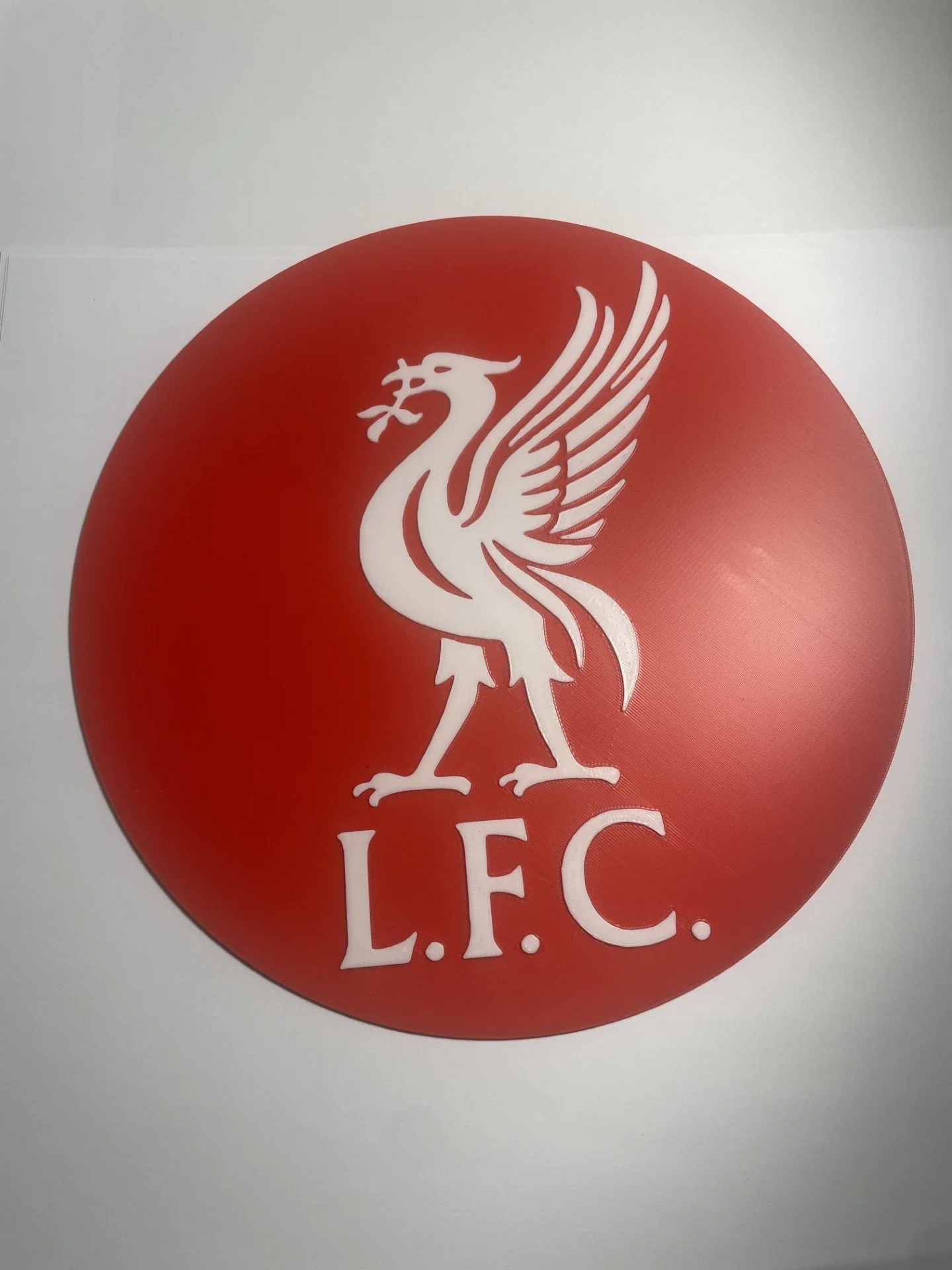 Liverpool F.C badge 3D wall decor.