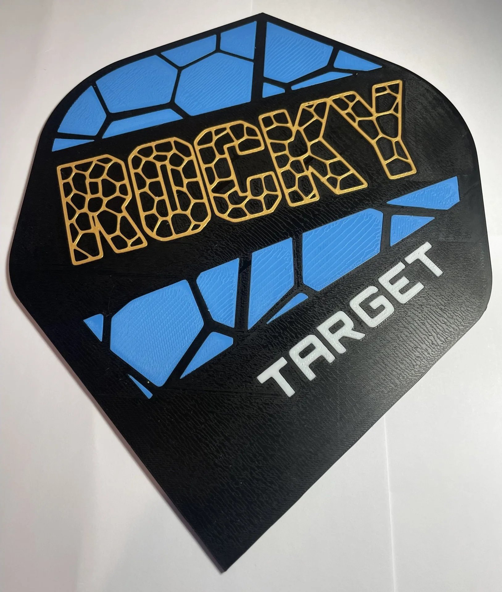 Rocky Josh Rock giant dart flight