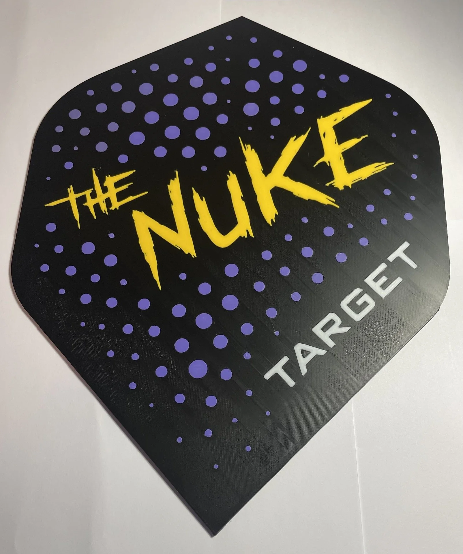 Luke The Nuke Littler Giant Dart Flight Wall Art