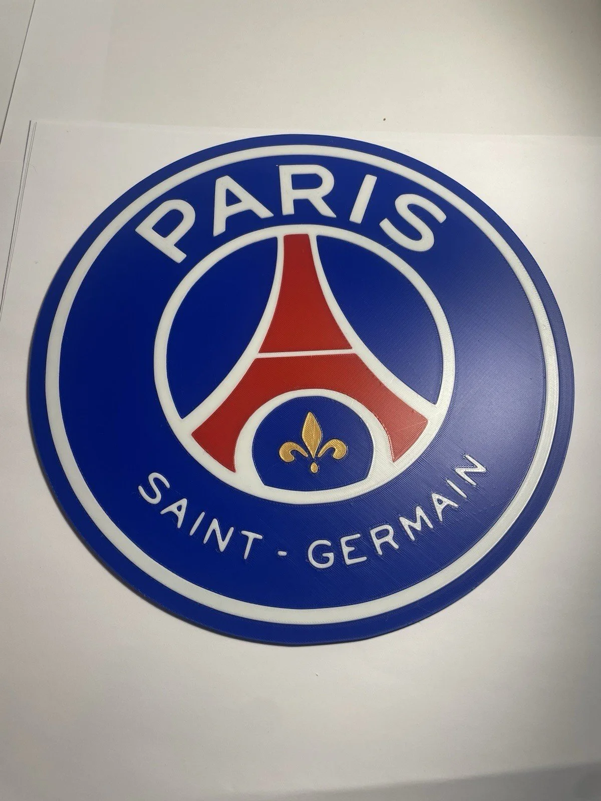 PSG badge 3D wall decor.