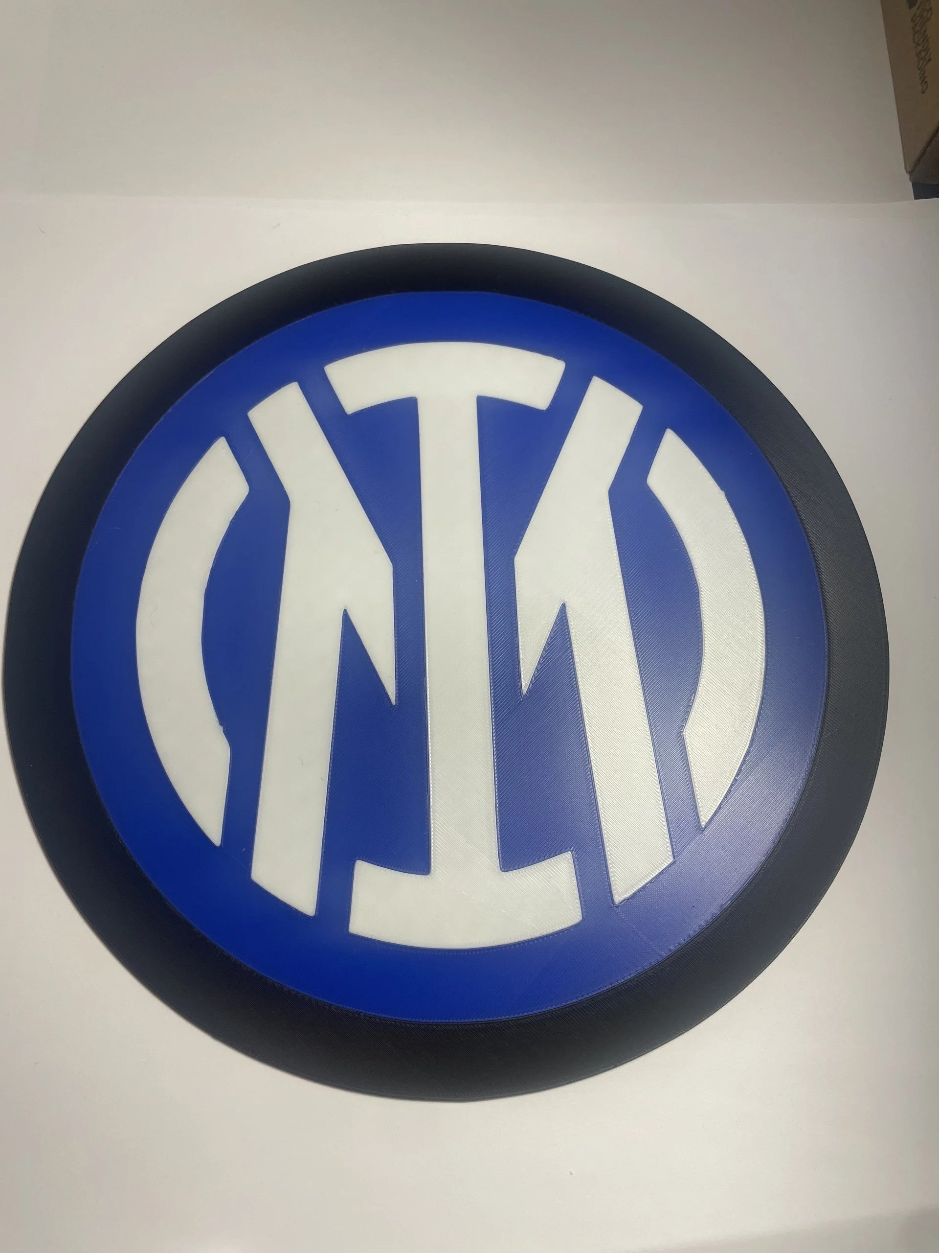 IInter Milan badge 3D wall decor.
