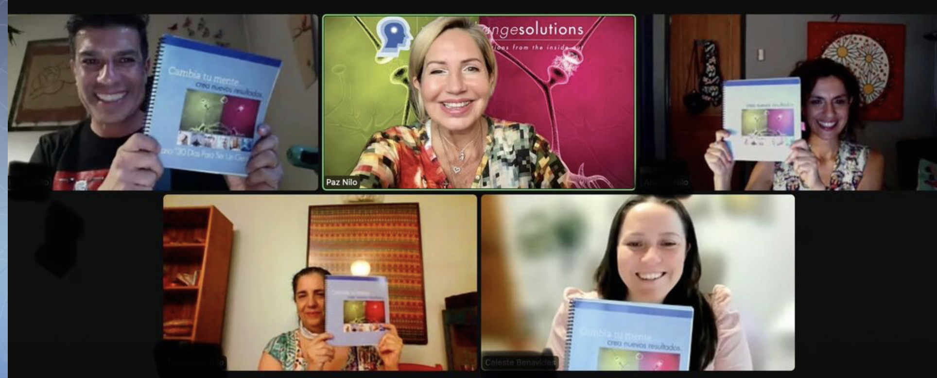 Workshop held via zoom Paz of Miind.