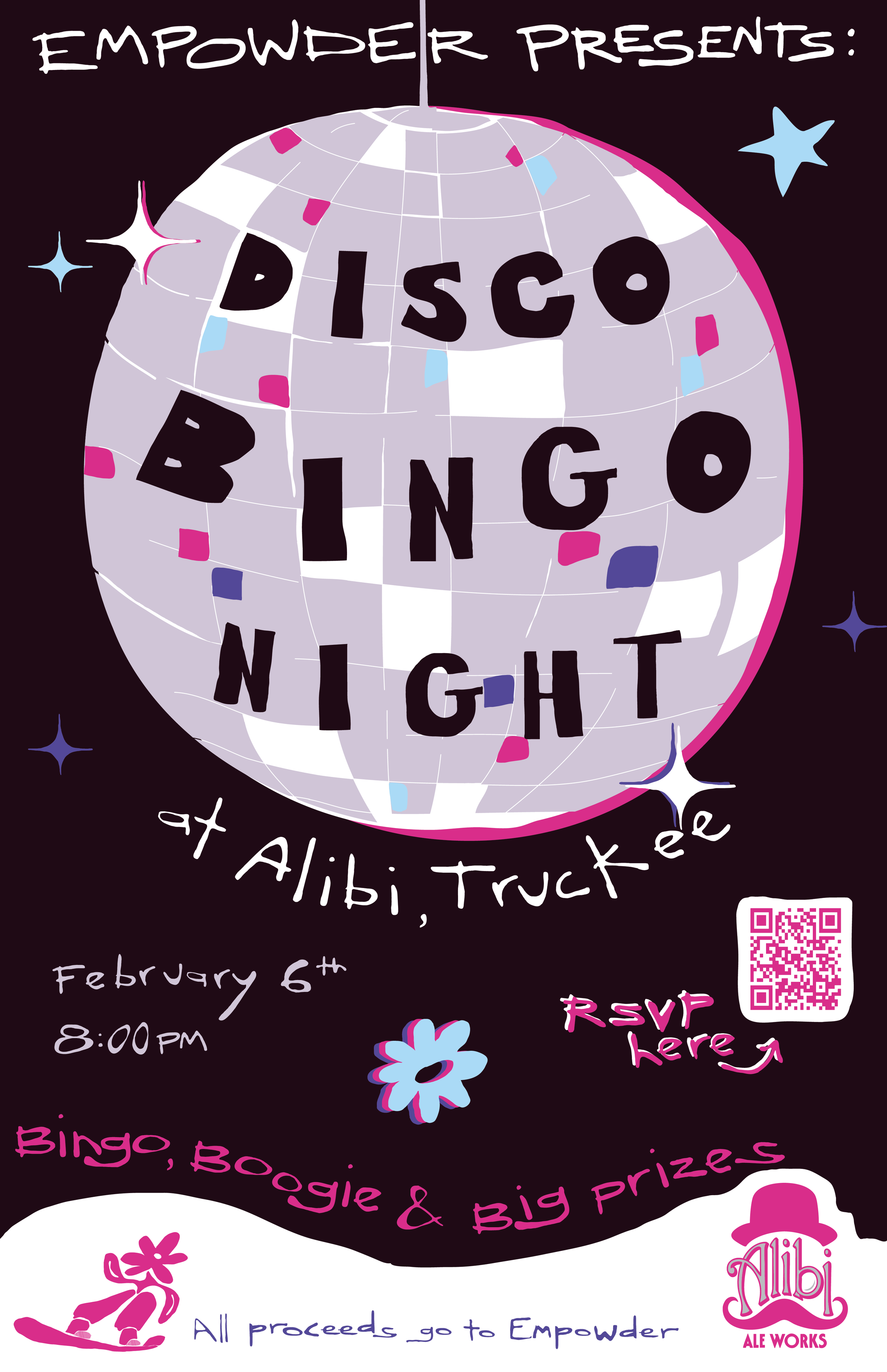 Designed all event flyers with Adobe Illustrator for physical posters and social media content