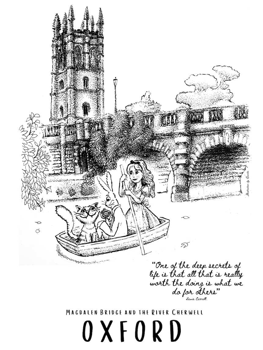 Punting with Alice in Oxford