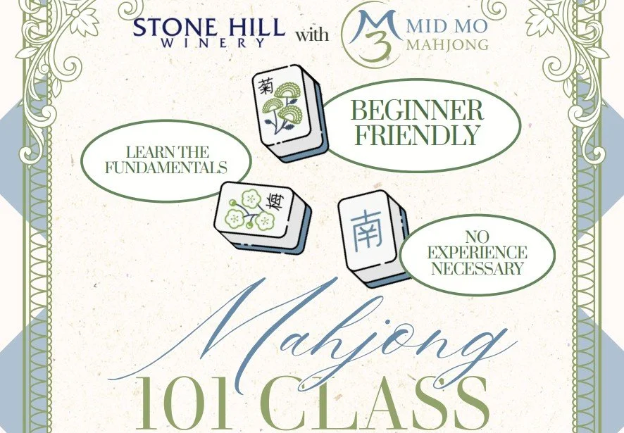 Mahjong 101 at Stone Hill Winery