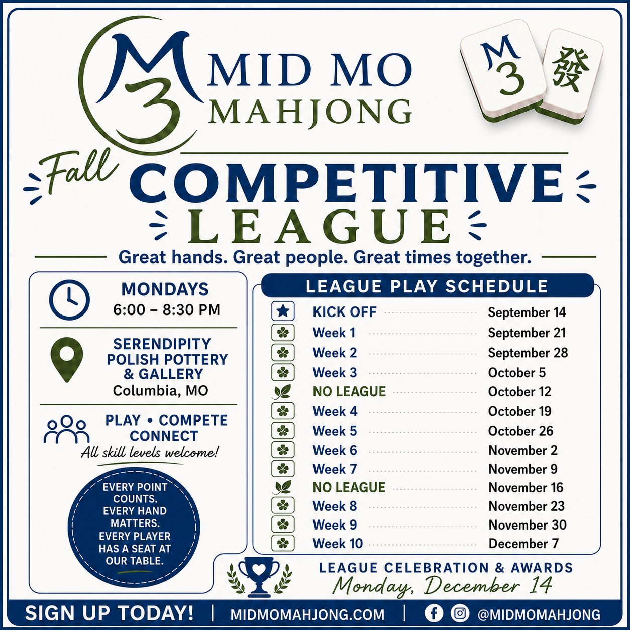 Fall Competitive League