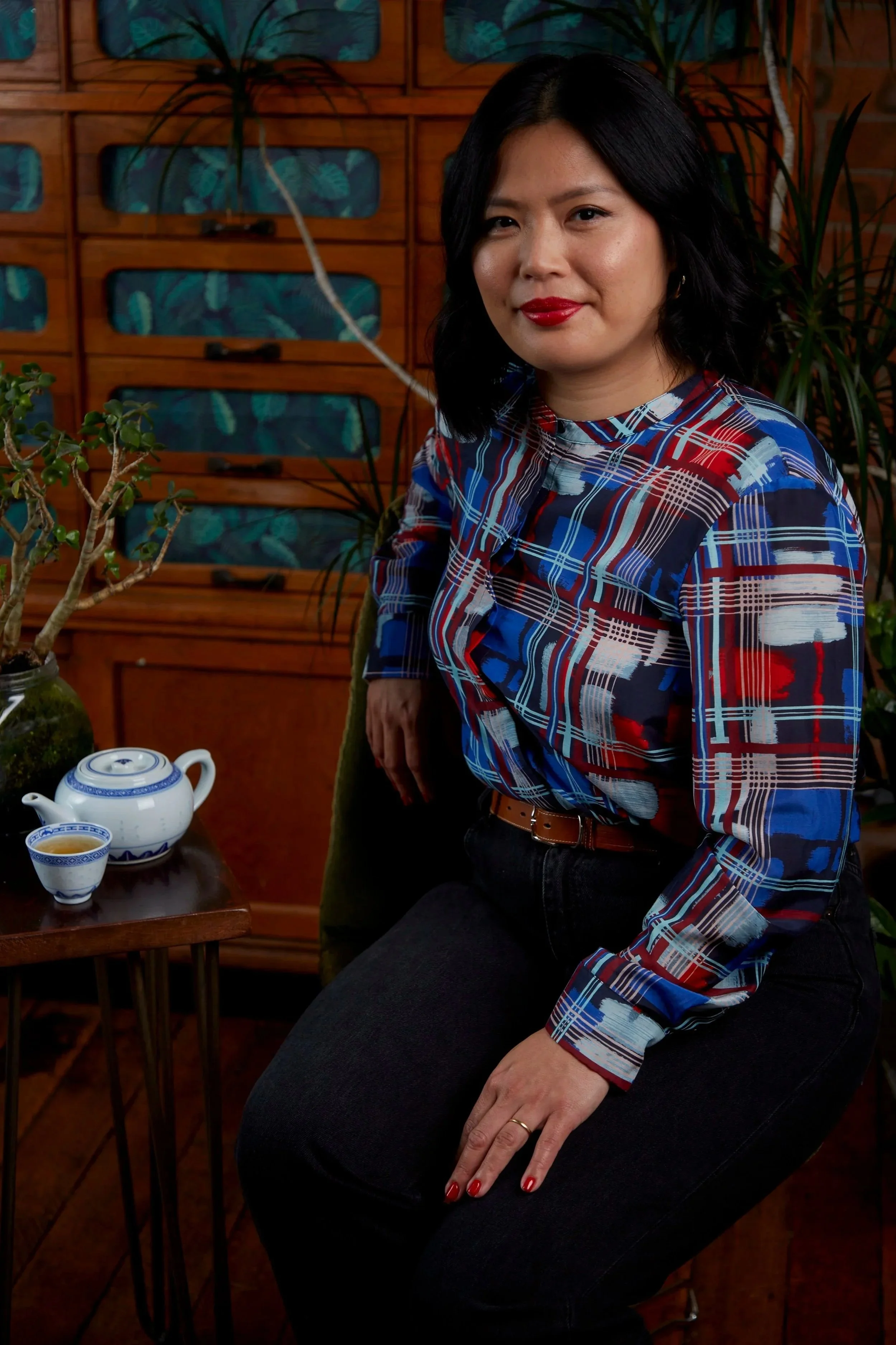 Mandy Yin, founder of Sambal Shiok and food and hospitality consultant. Copyright Louise Hagger, Quadrille Publishing
