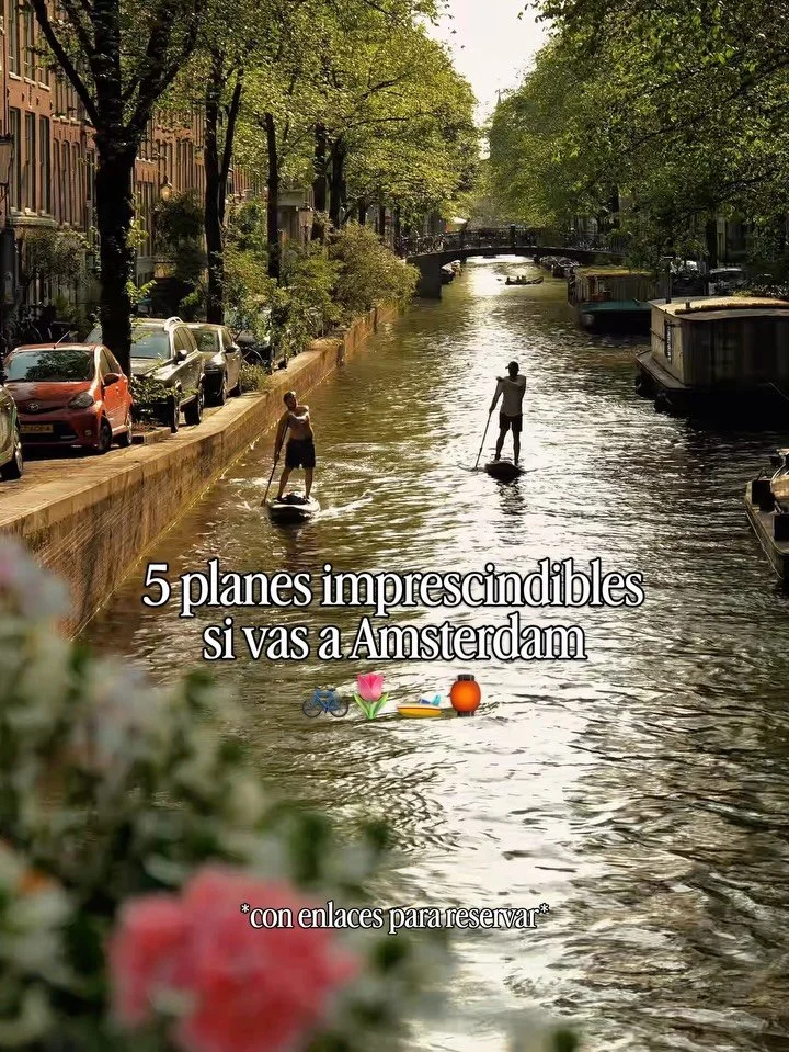 Estos son los planes que nos parecen indispensables si viajas a Amsterdam 🇳🇱

Adem&aacute;s de los enlaces para reservar las actividades tambi&eacute;n tenemos un itinerario de 5 d&iacute;as por Amsterdam en la descripci&oacute;n de nuestro perfil?