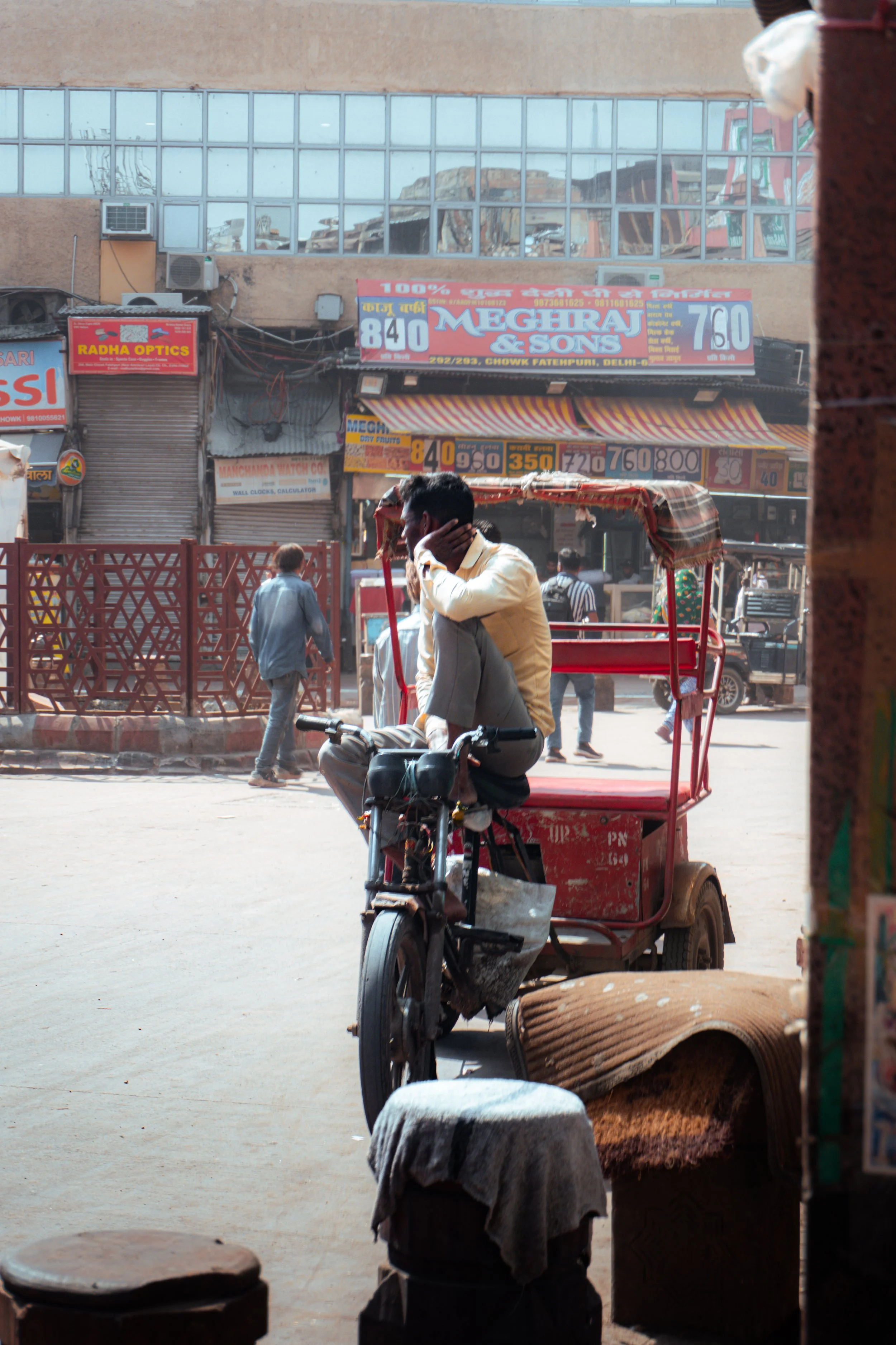 La vida en la vieja Delhi