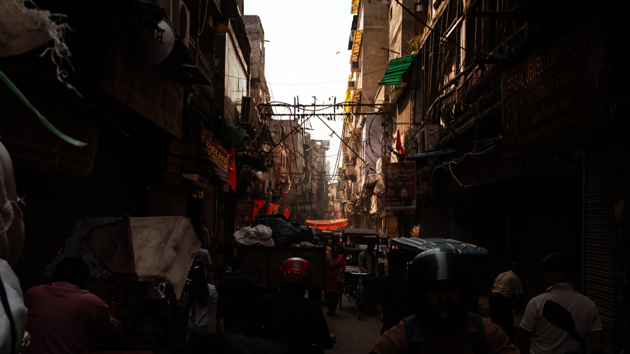 Caos en Delhi