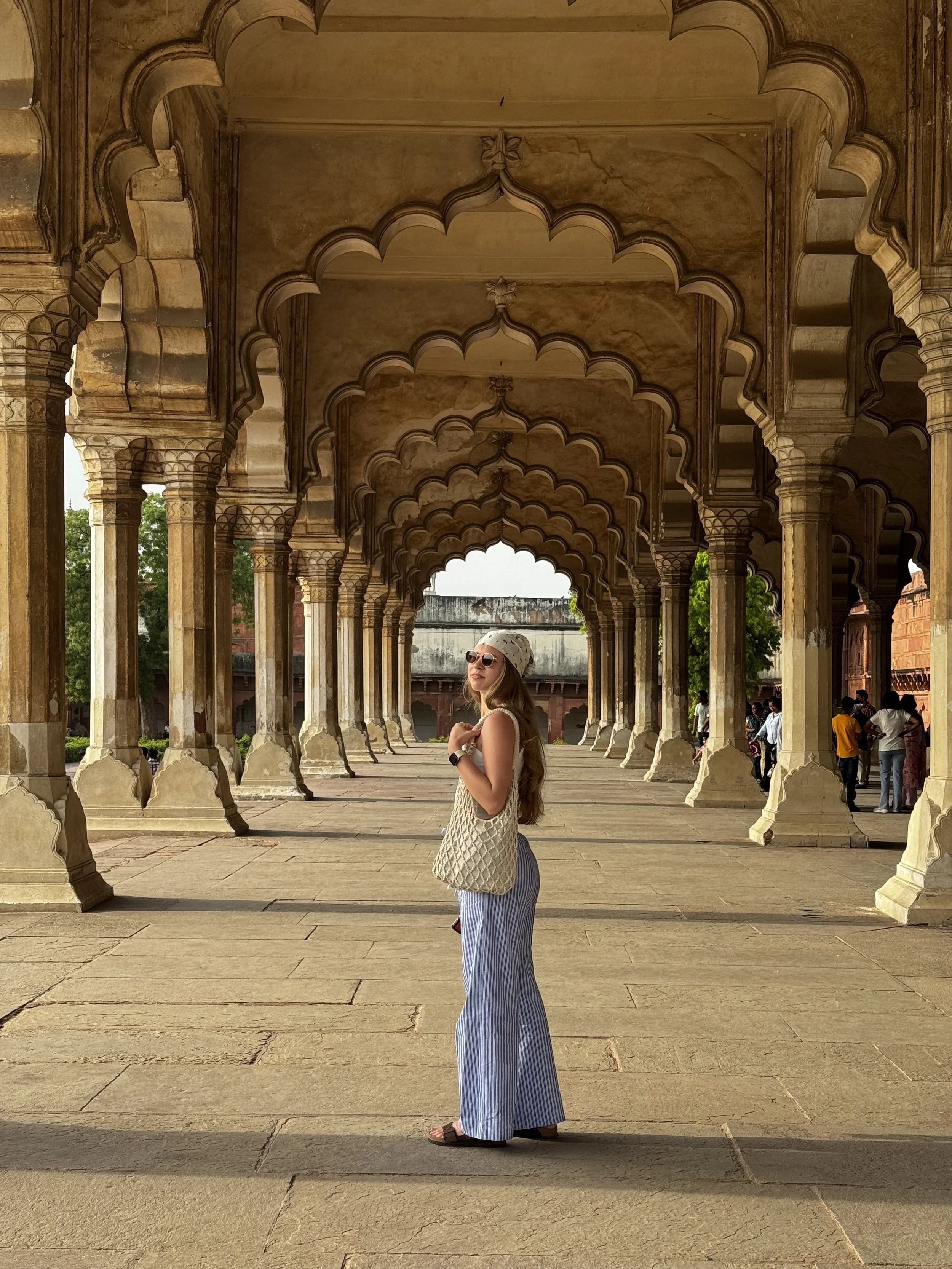 Dentro del Agra Fort