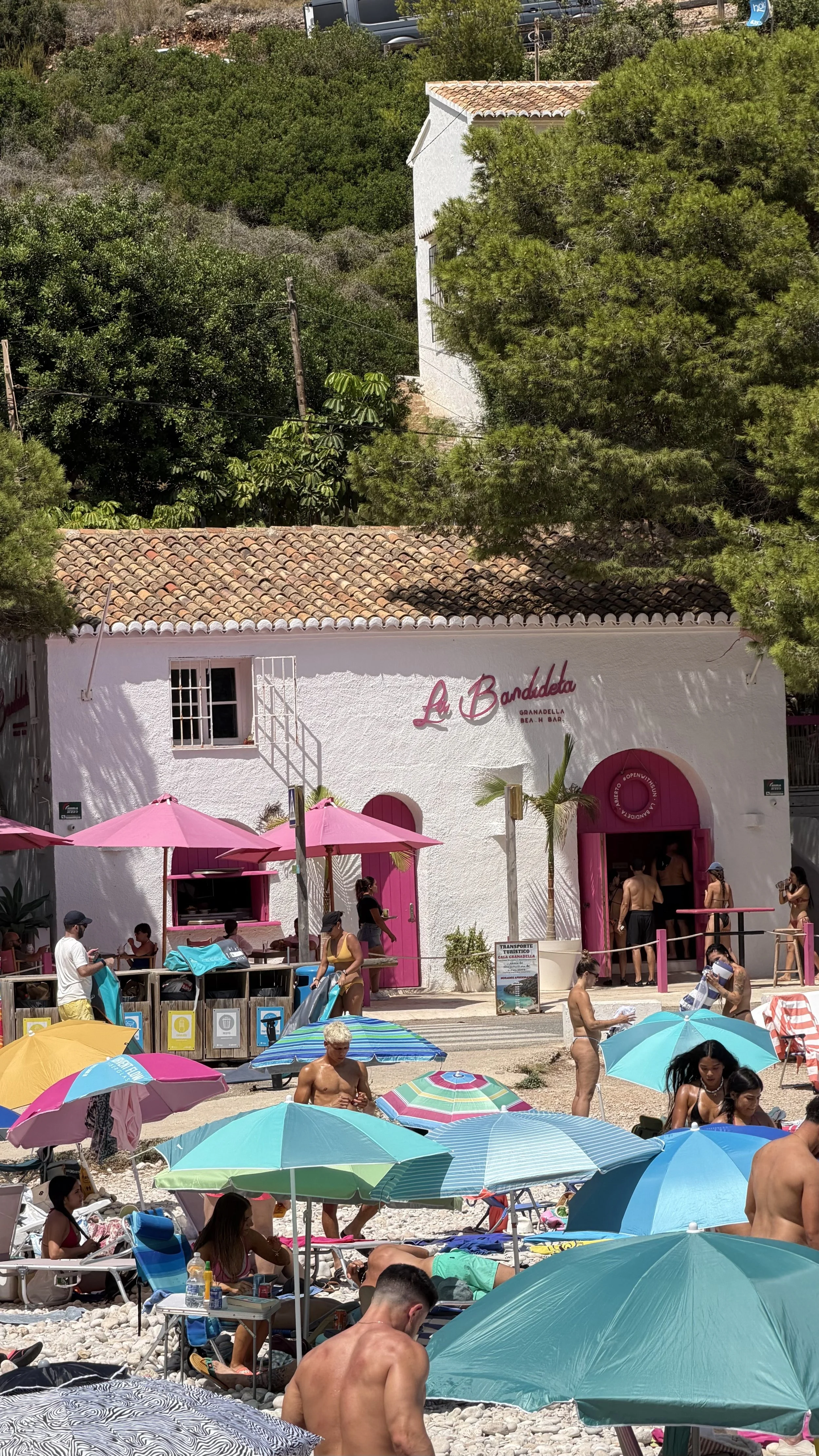Restaurante en Cala Granadella