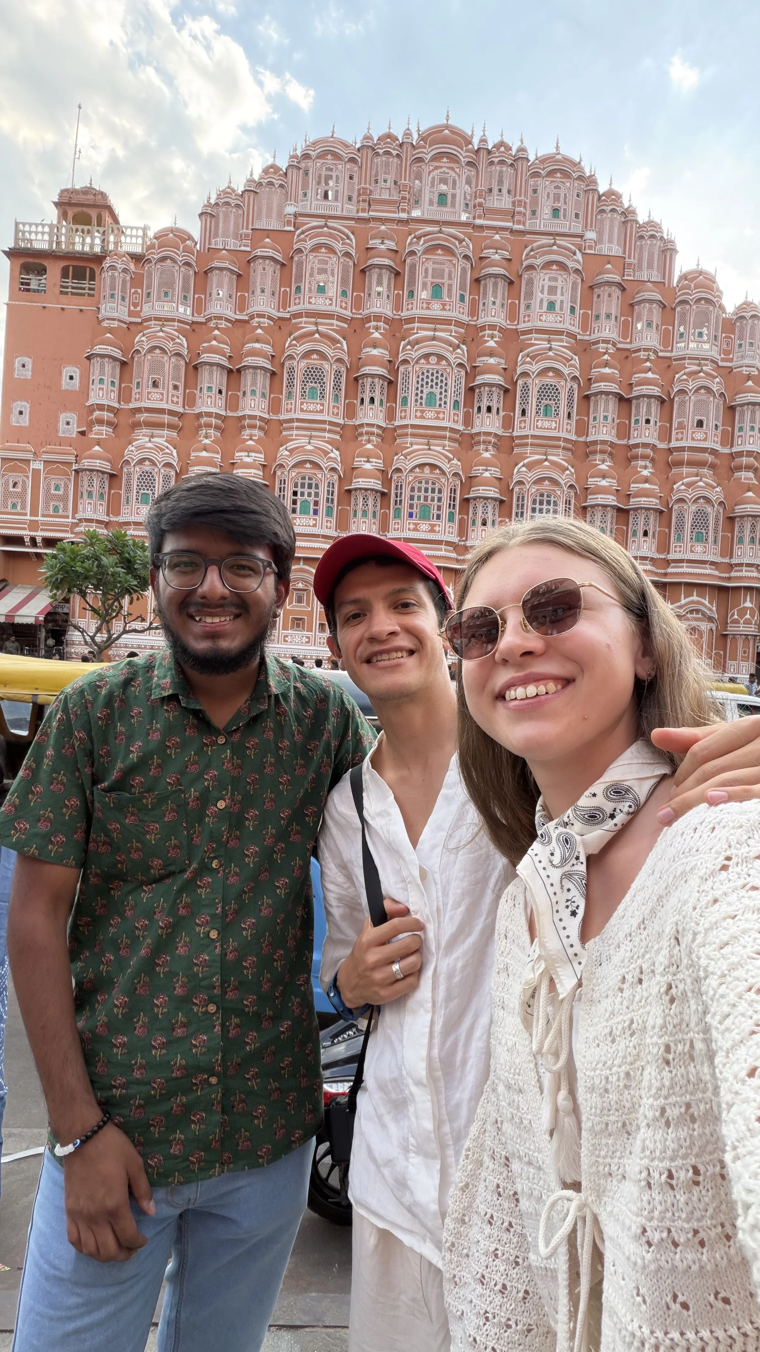 Casa roja en Jaipur