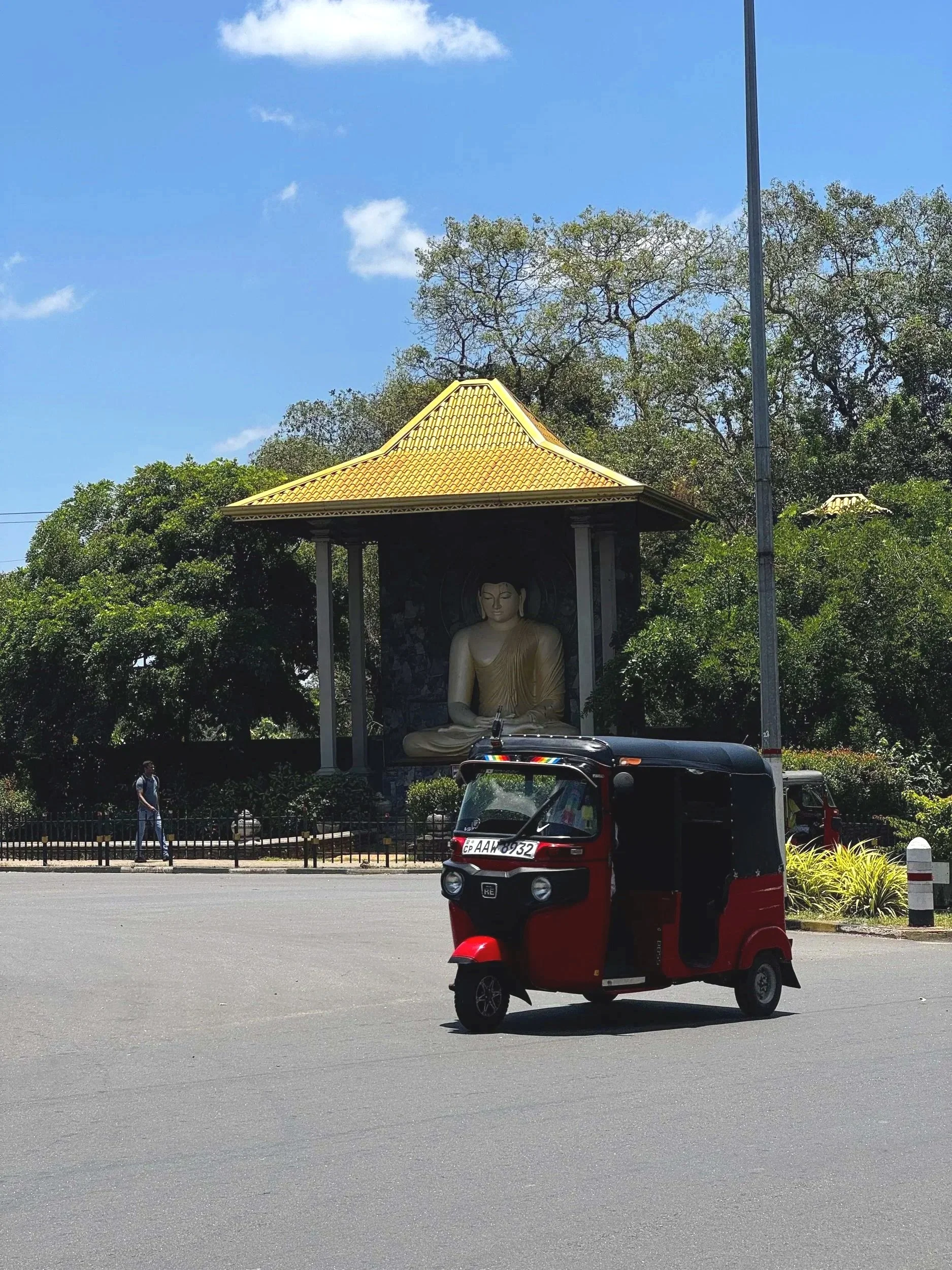 Tuk tuk en Sri lanka