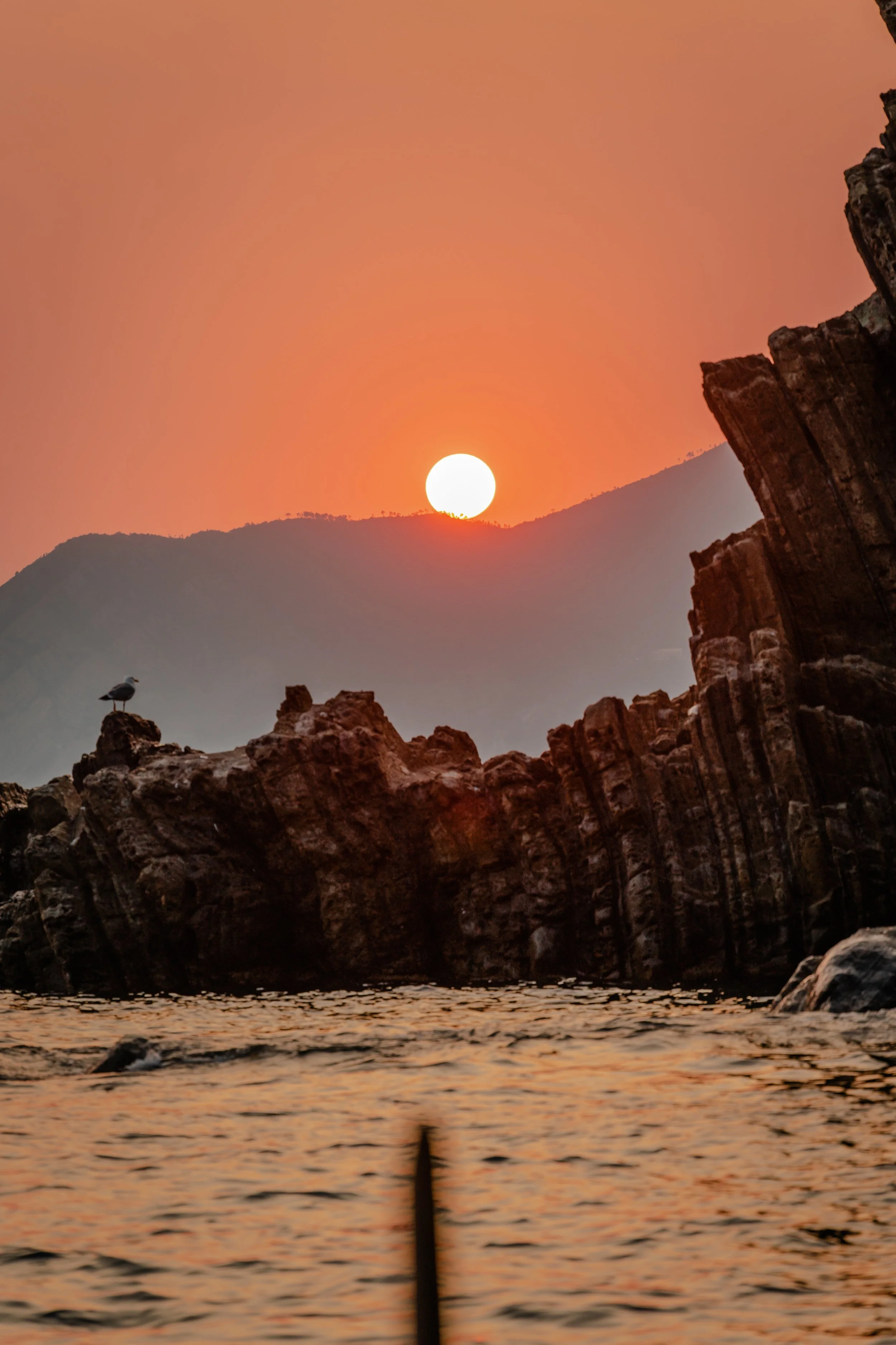 Atardecer en Cinque Terre