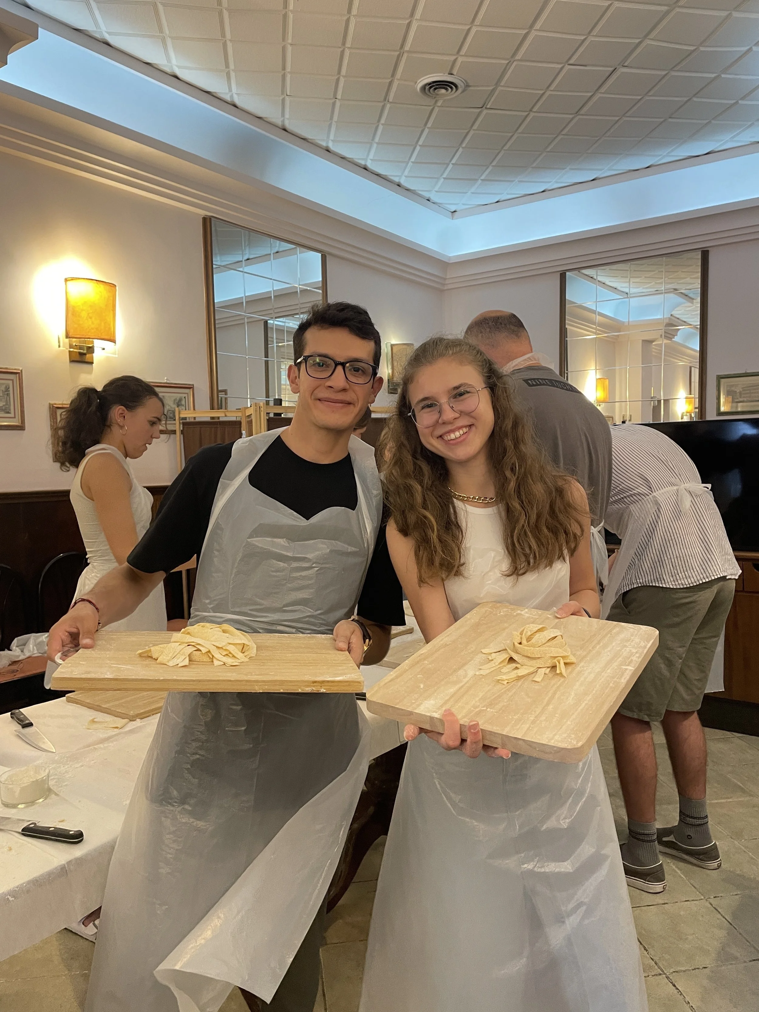Clase de pasta en Roma: Prepara y come tu propia pasta, ¿merece la pena?