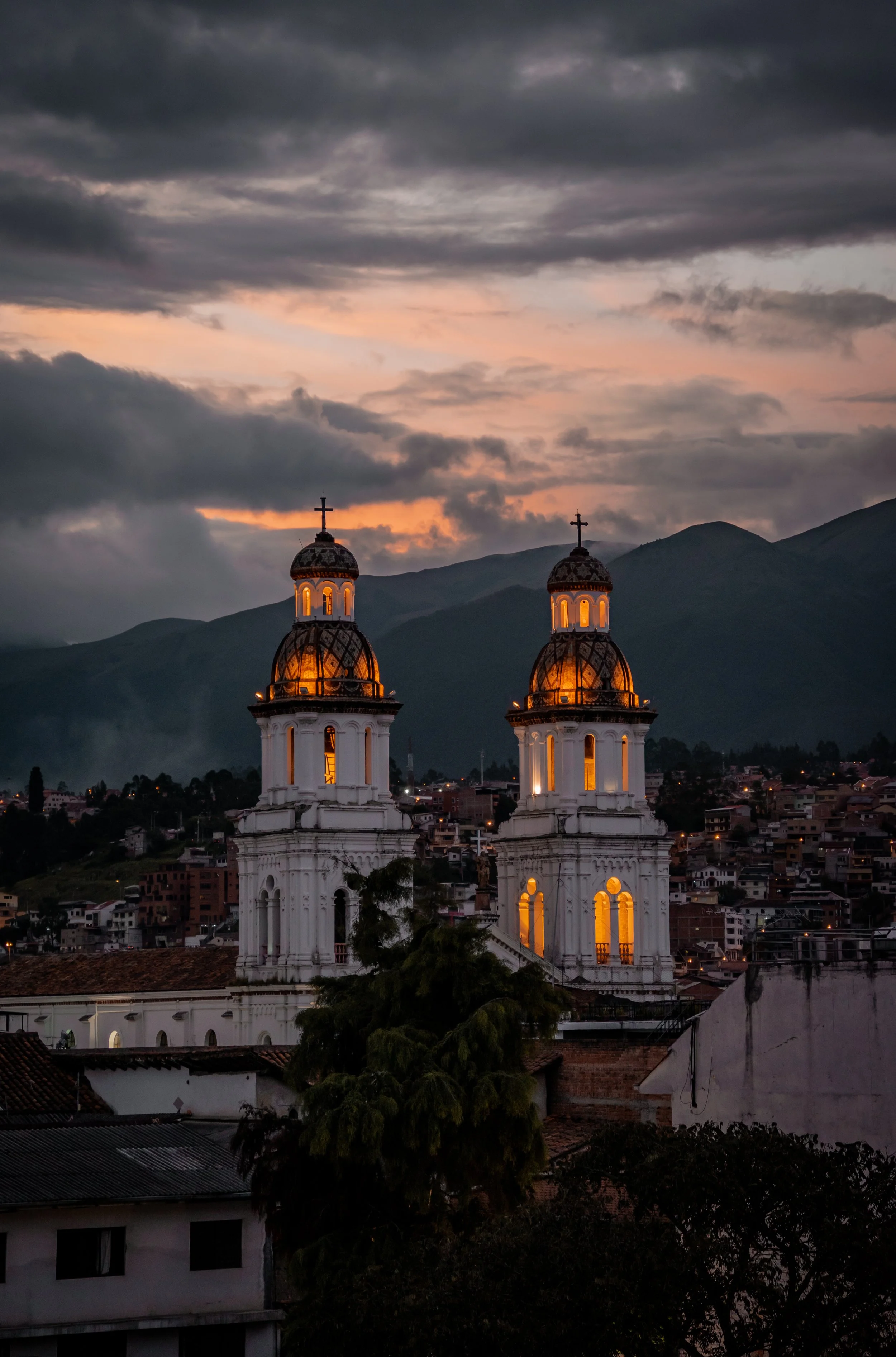 Iglesia en Cuenca Ecuador