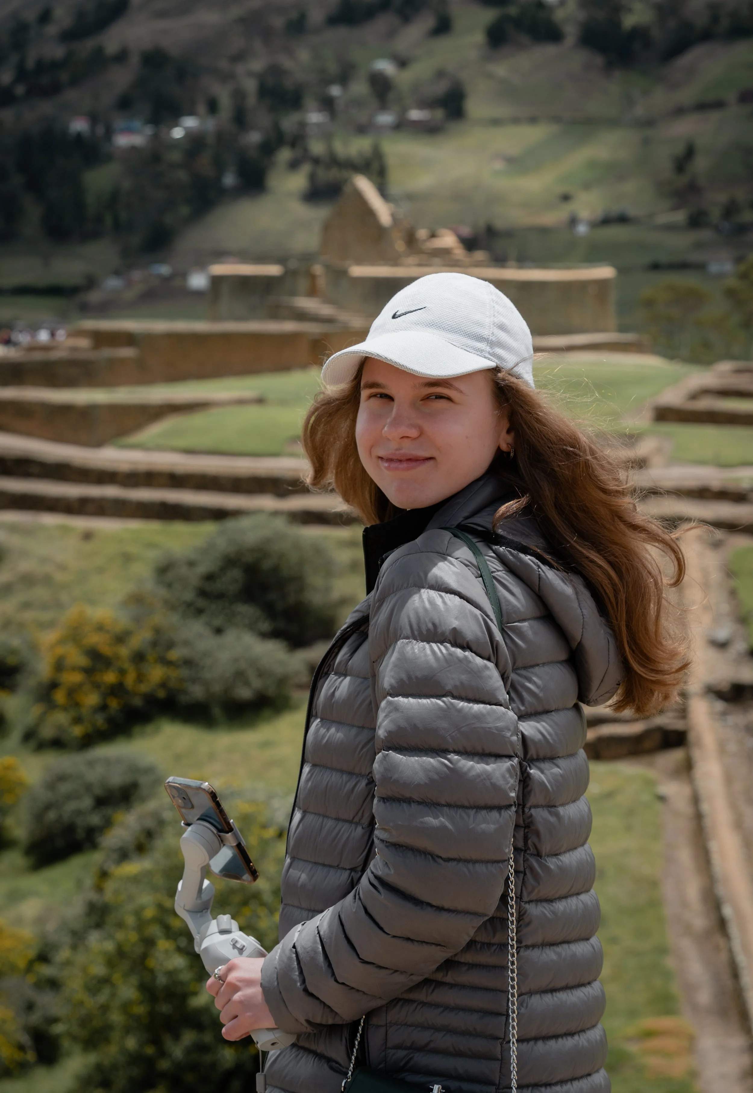Karyna en Ingapirca