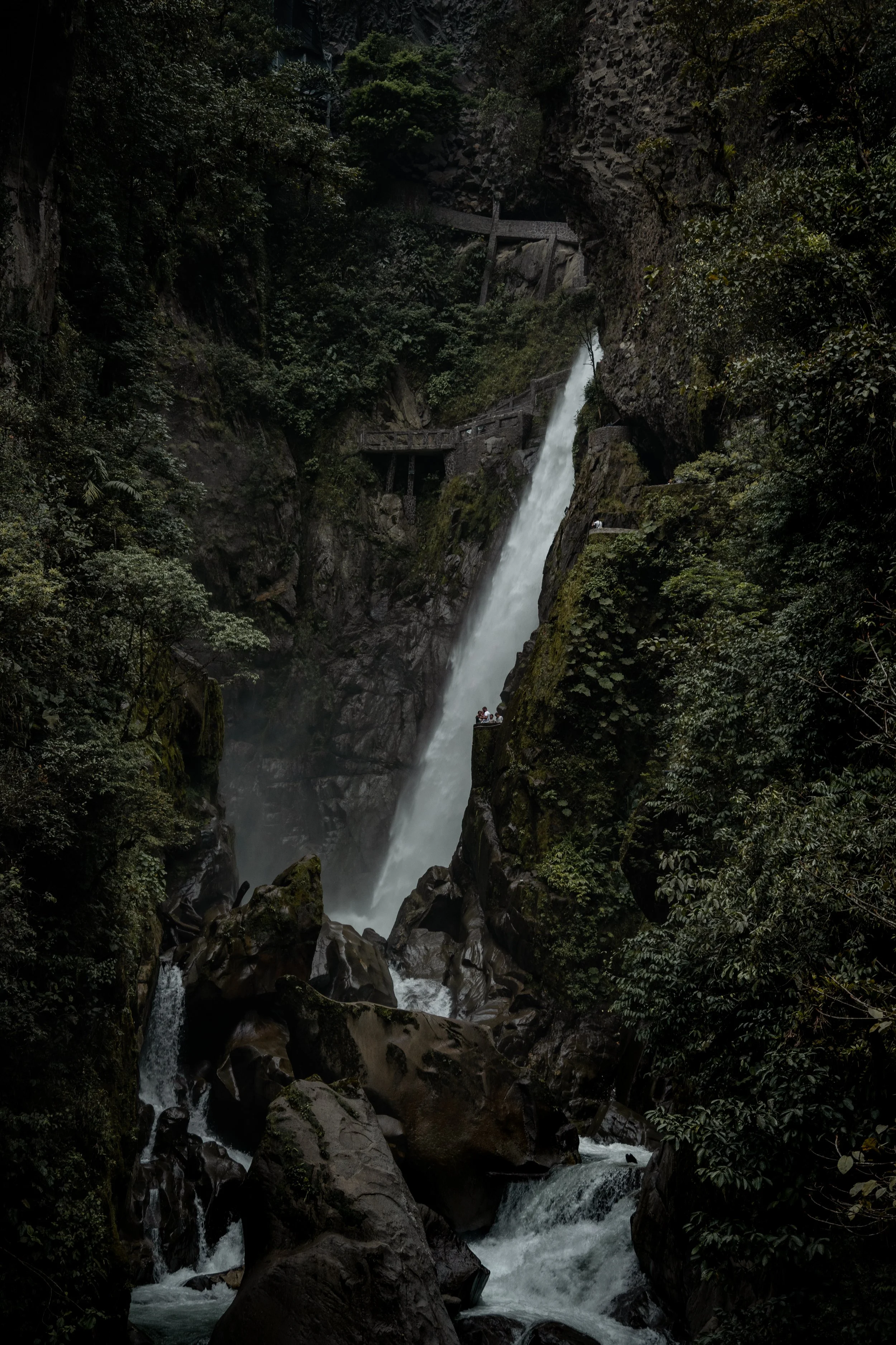 Pailon del Diablo, Baños de Ambato, Ecuador