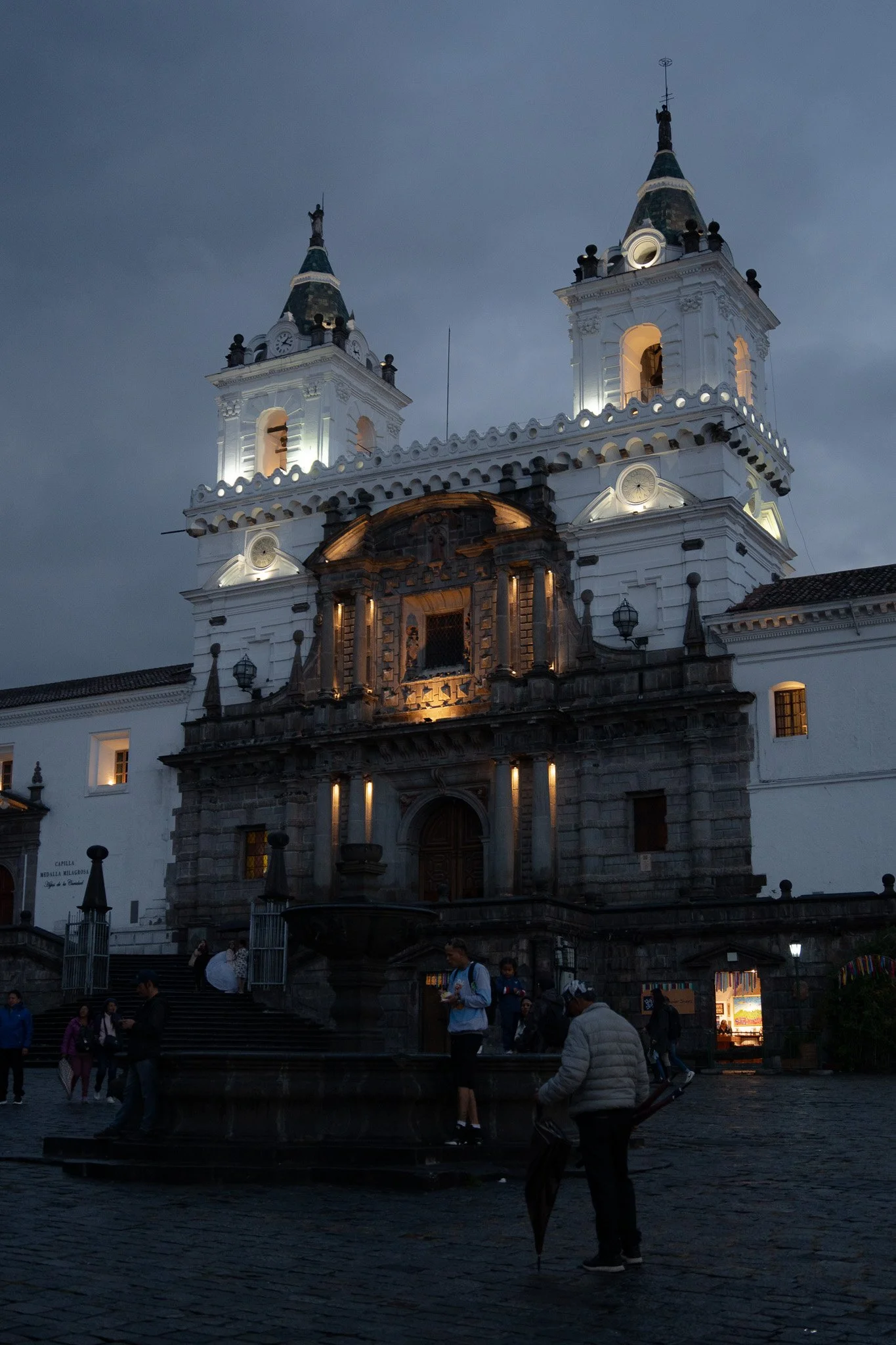 Iglesia de San Francisco en Quito Ecuador