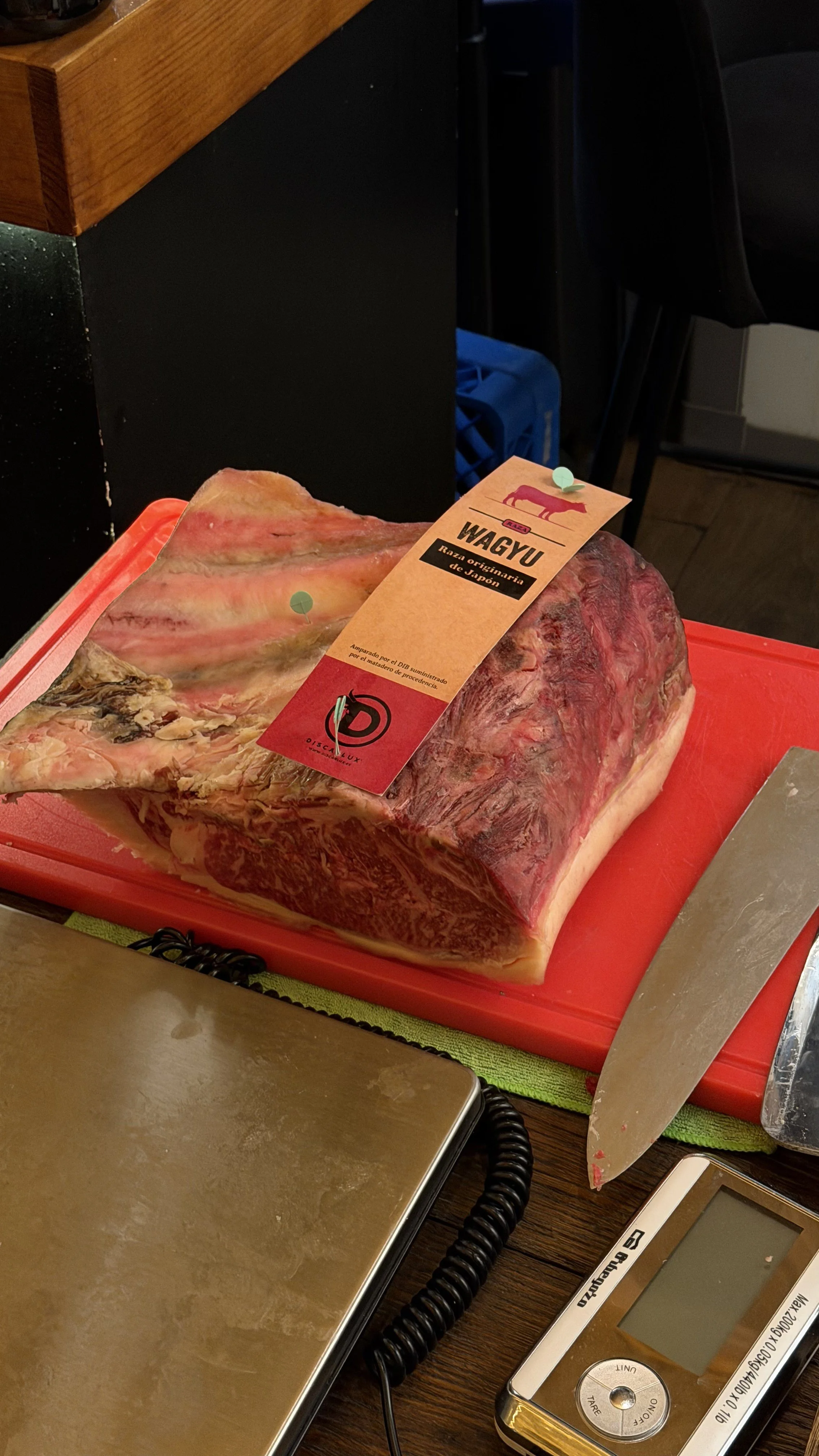 Wayu en Asador Coriu