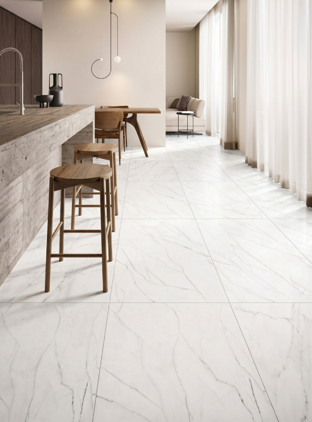 Porcelain vs. Natural Stone for Miami Outdoor Spaces: Which One Should You Choose?