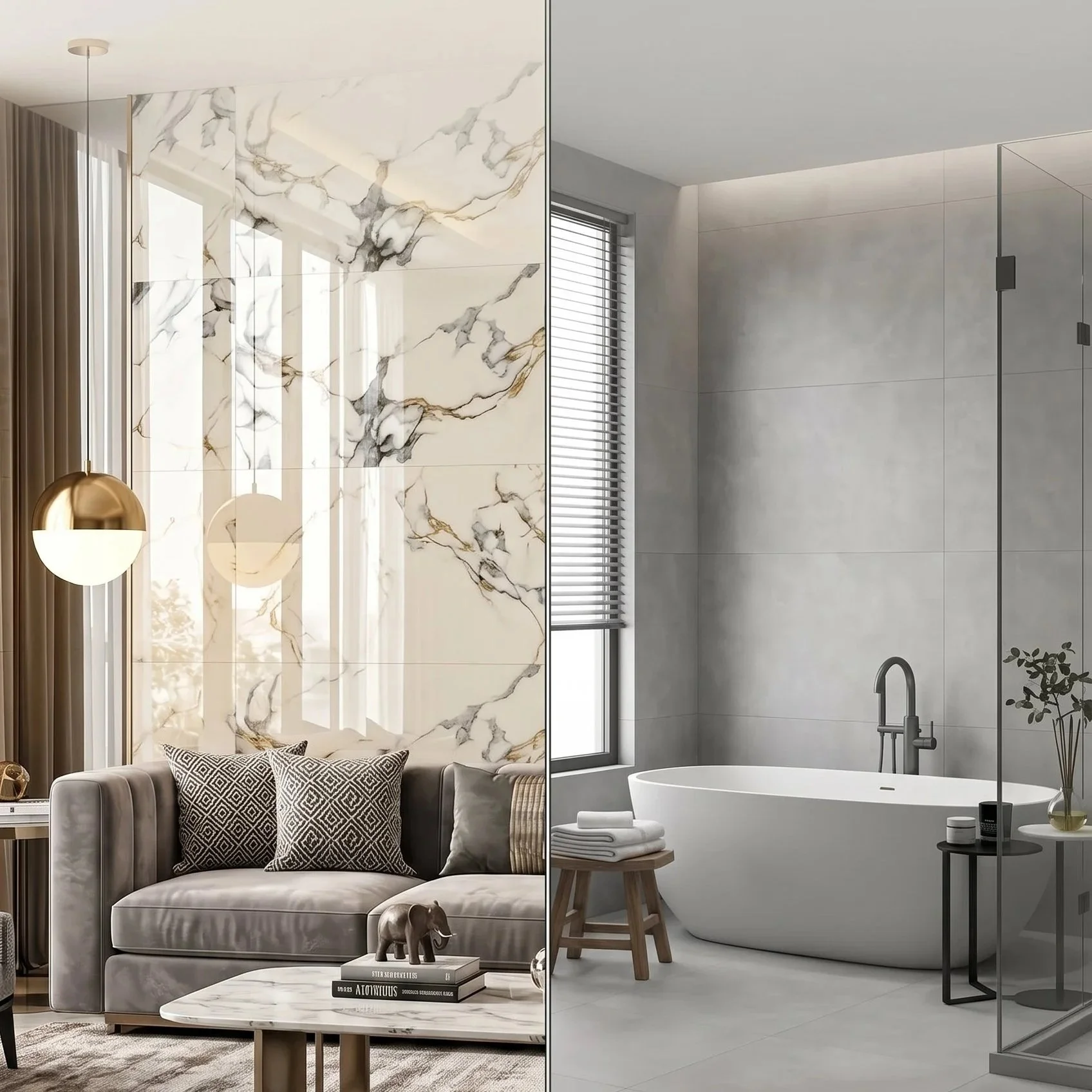 Glossy vs. Matte Porcelain Tile: Which Is Right for Your Room?